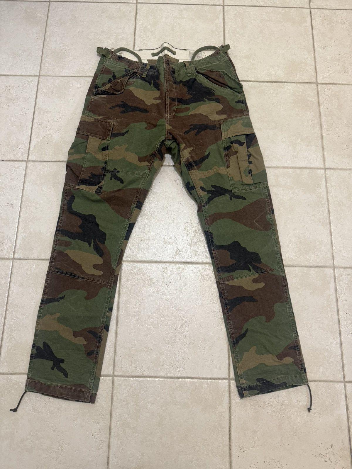 Mens Ralph Lauren Camo Pants Size 32x32