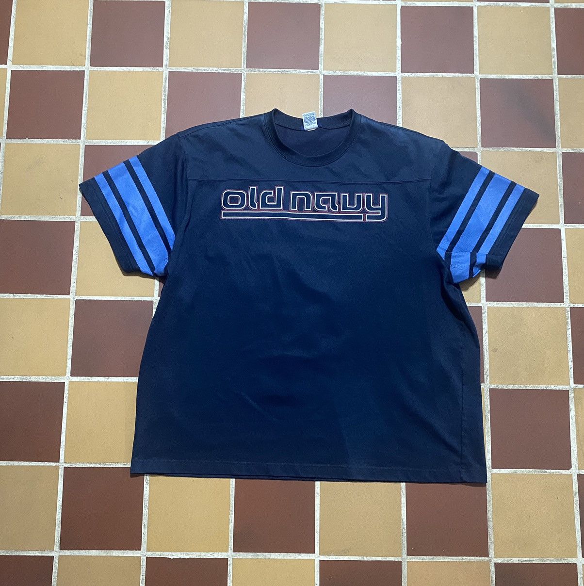 Old Navy × Vintage Vintage Y2K Old Navy Jersey Shirt XXL Size US XXL / EU 58 / 5 - 1 Thumbnail