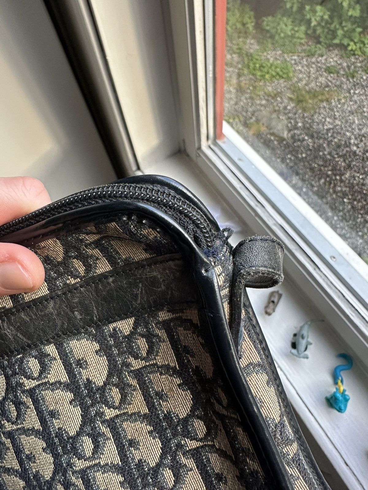 Christian Dior crossbody bag monogram vintage 70s