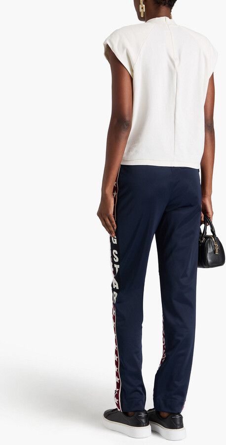 Dolce & Gabbana o1y0925 Logo Jogger in Burgundy/White Size 25" / US 0 / IT 36 - 3 Thumbnail