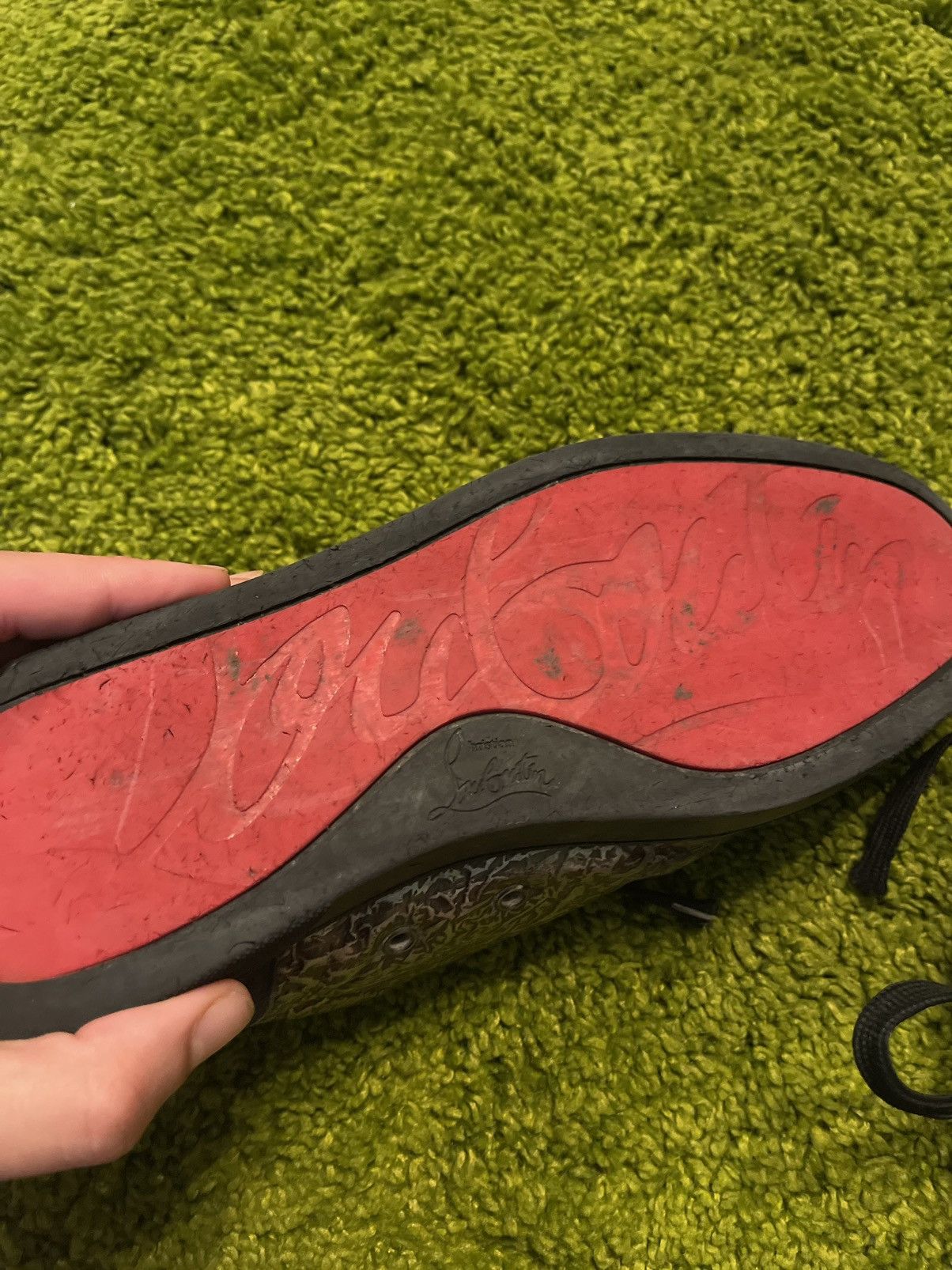 Christian Louboutin × Designer Christian Louboutin Seavaste avant garde leather sneakers Size US 9 / EU 42 - 8 Thumbnail