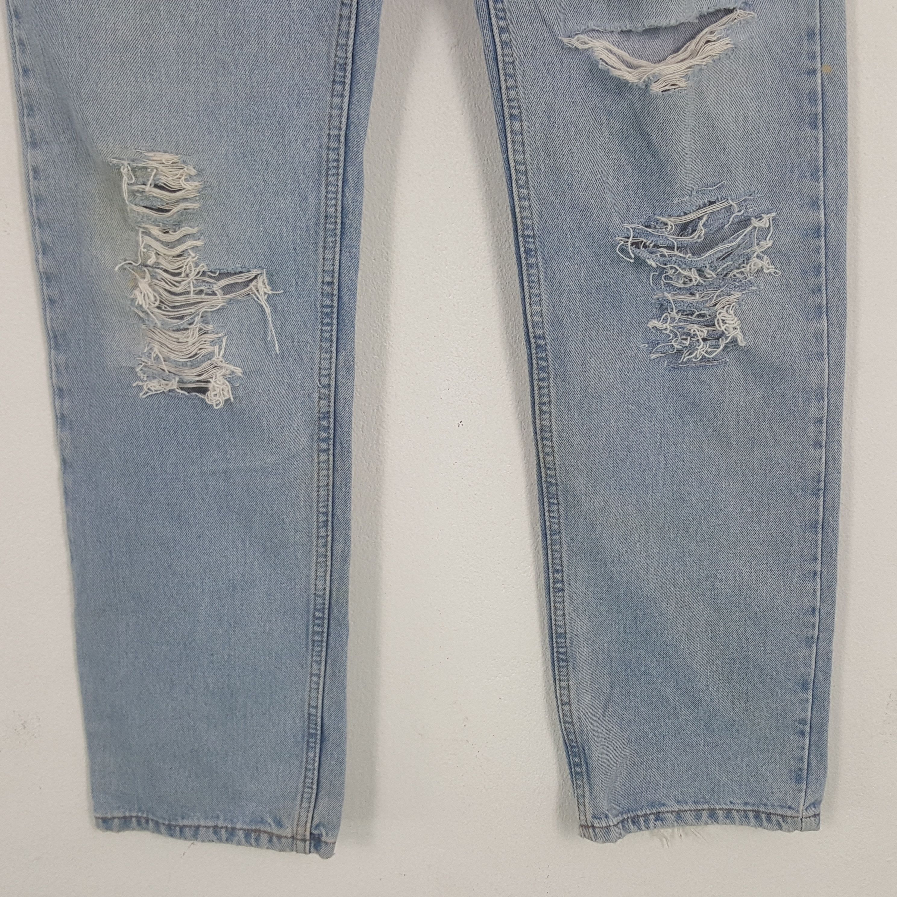 Levi's × Vintage Vintage Levi's American Distressed Style Denim Jeans Size US 32 / EU 48 - 3 Thumbnail