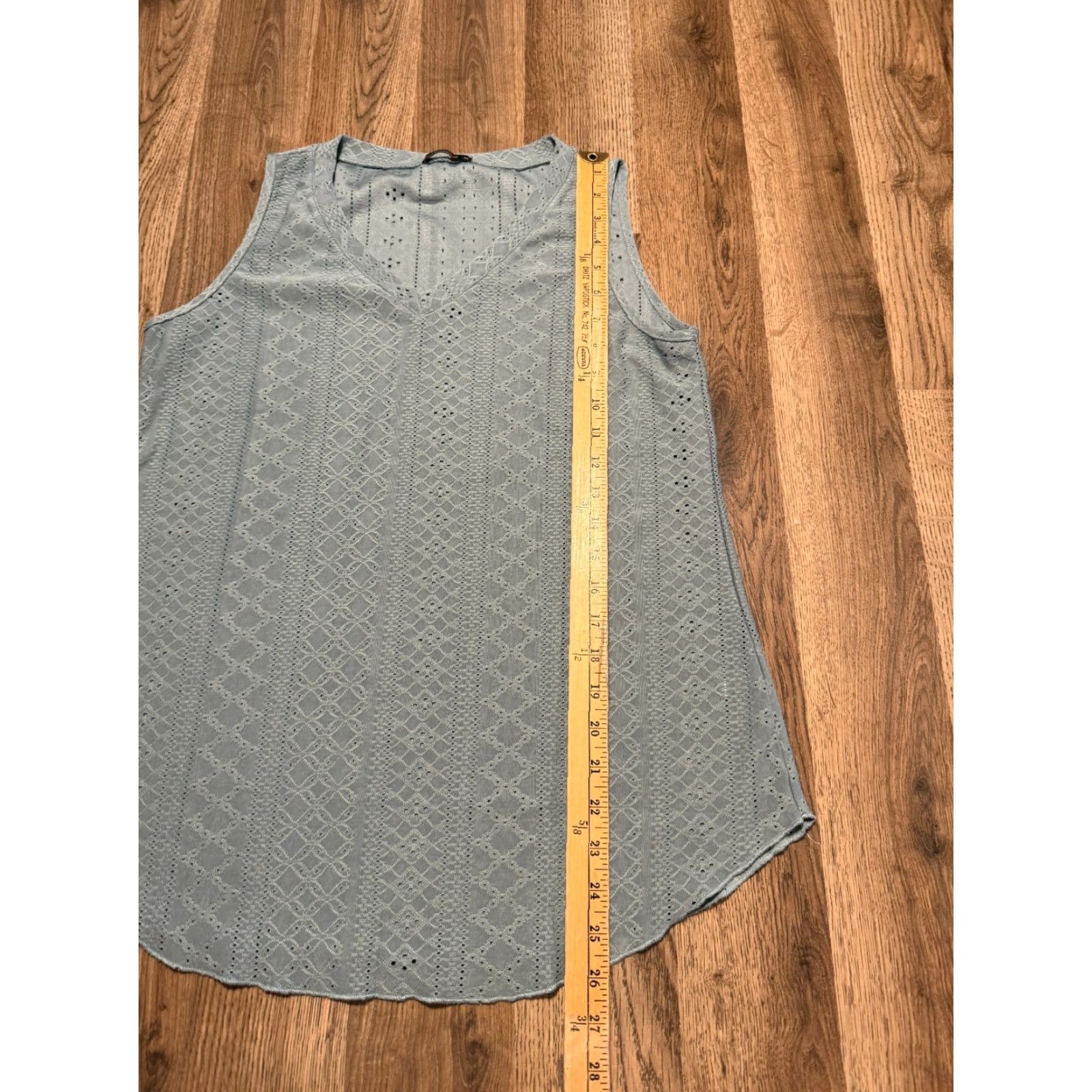 Vintage Ofeefan Women's Tank Green Sleeveless V-Neck Lightweight Shirt Medium M Size M / US 6-8 / IT 42-44 - 7 Thumbnail