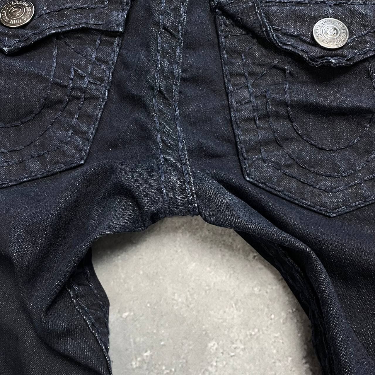 True Religion True Religion Julie Super T Skinny Jeans Women’s Blue Size 29" - 25 Thumbnail