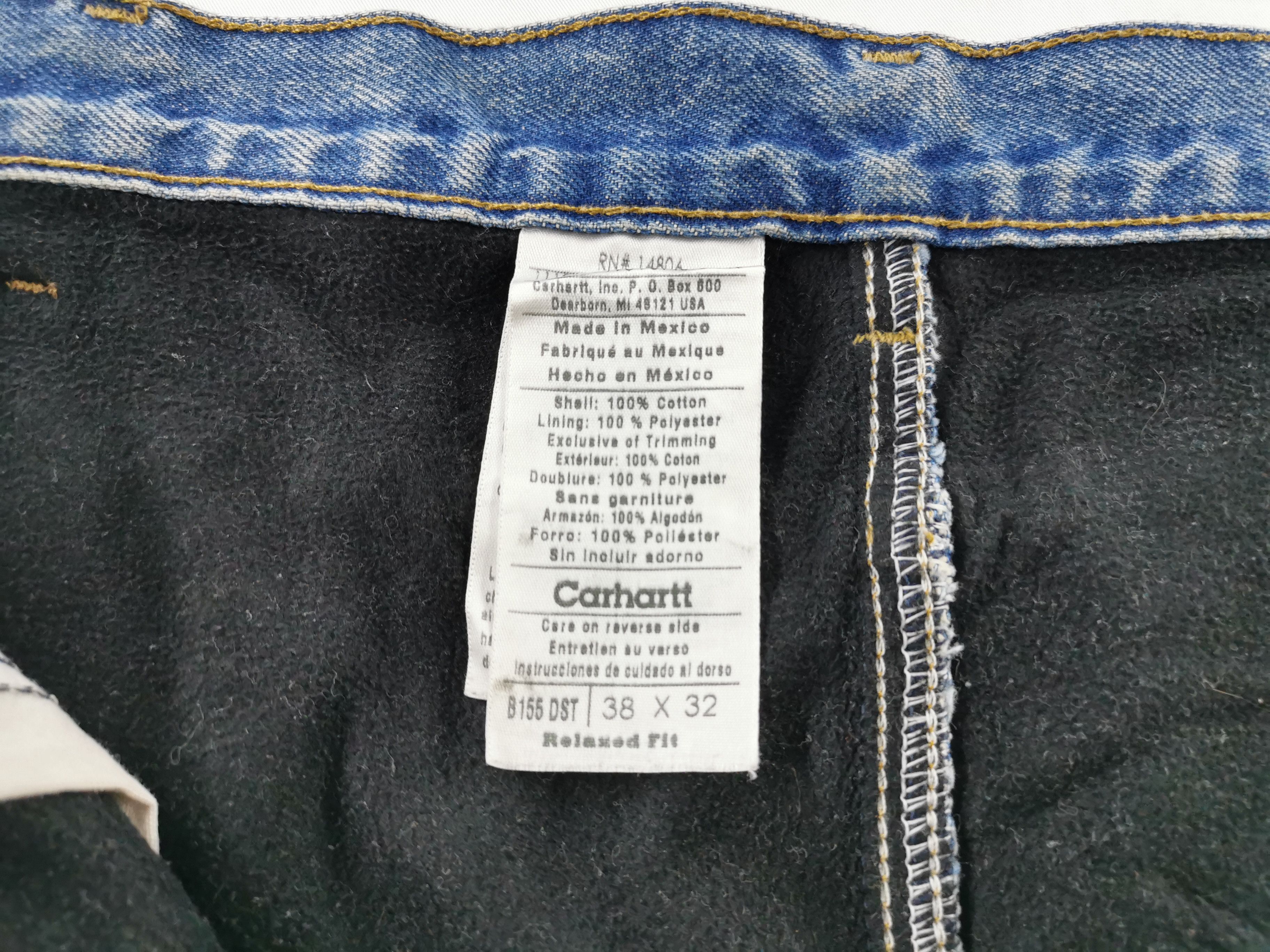 Carhartt Vintage 90s Carhatt Denim Jeans Size 40/38x32 Size US 40 / EU 56 - 8 Thumbnail