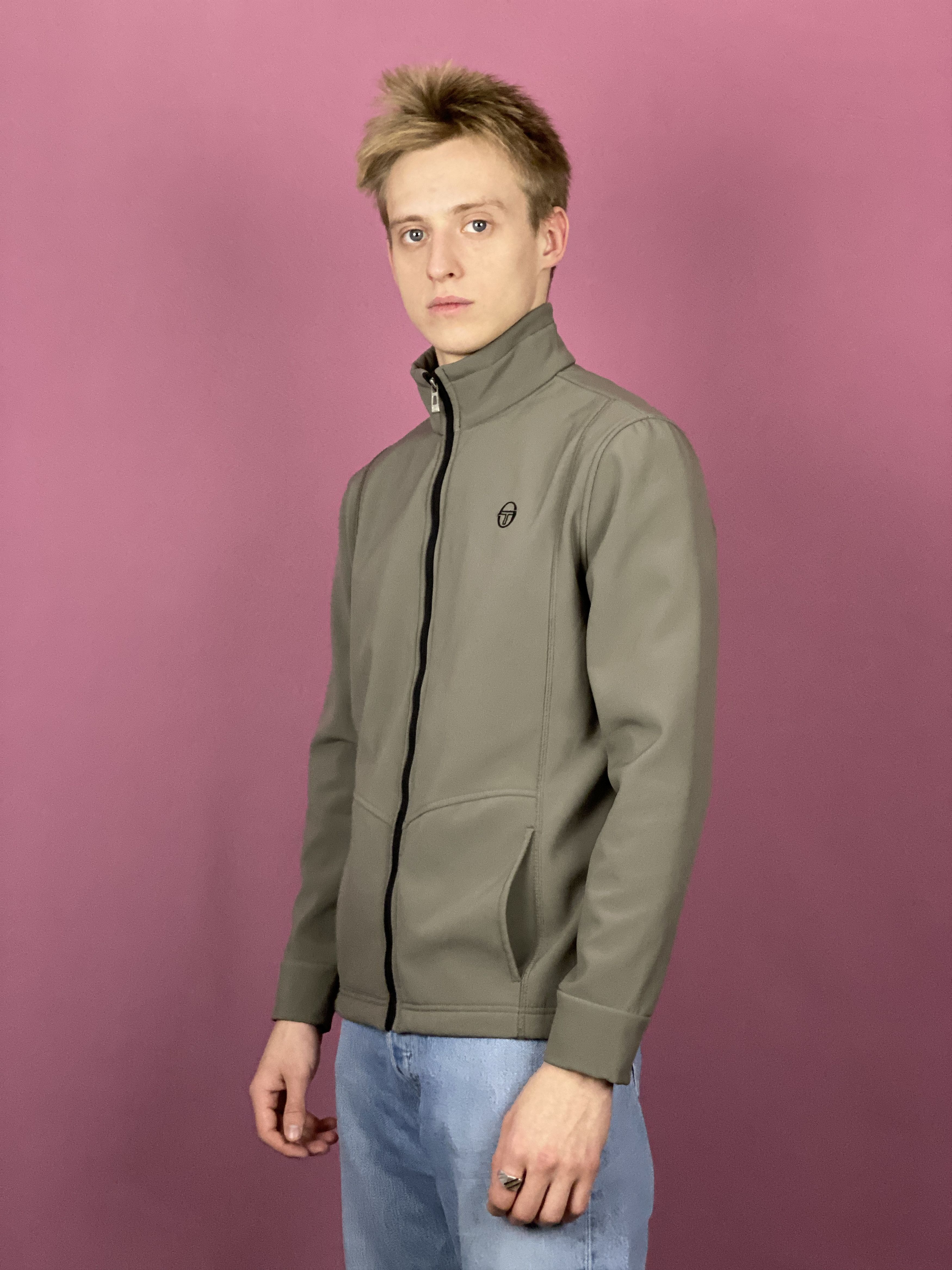 Sergio Tacchini × Vintage Sergio Tacchini Vintage Men's Shell Jacket - M Size US M / EU 48-50 / 2 - 2 Thumbnail