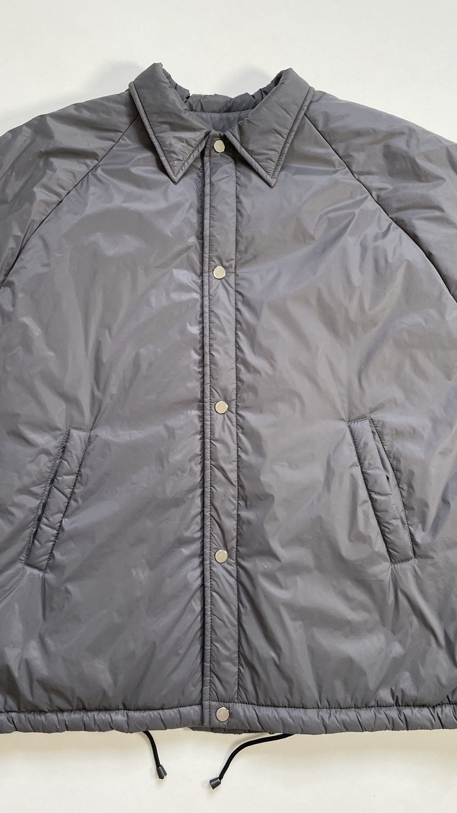 Willy Chavarria Sample Padded Nylon Boxy Coach Jacket Size US M / EU 48-50 / 2 - 7 Thumbnail