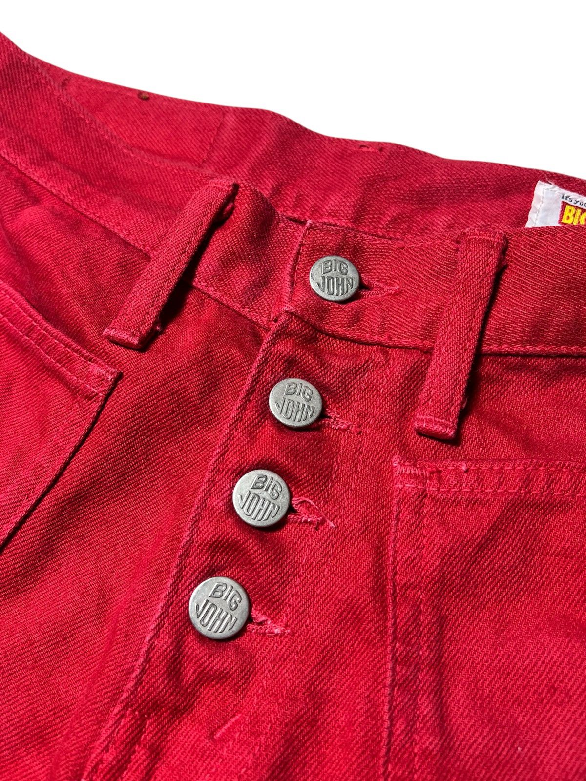 Vintage Big John Bootcut Whisker Super Flared Pants Size US 28 / EU 44 - 6 Thumbnail