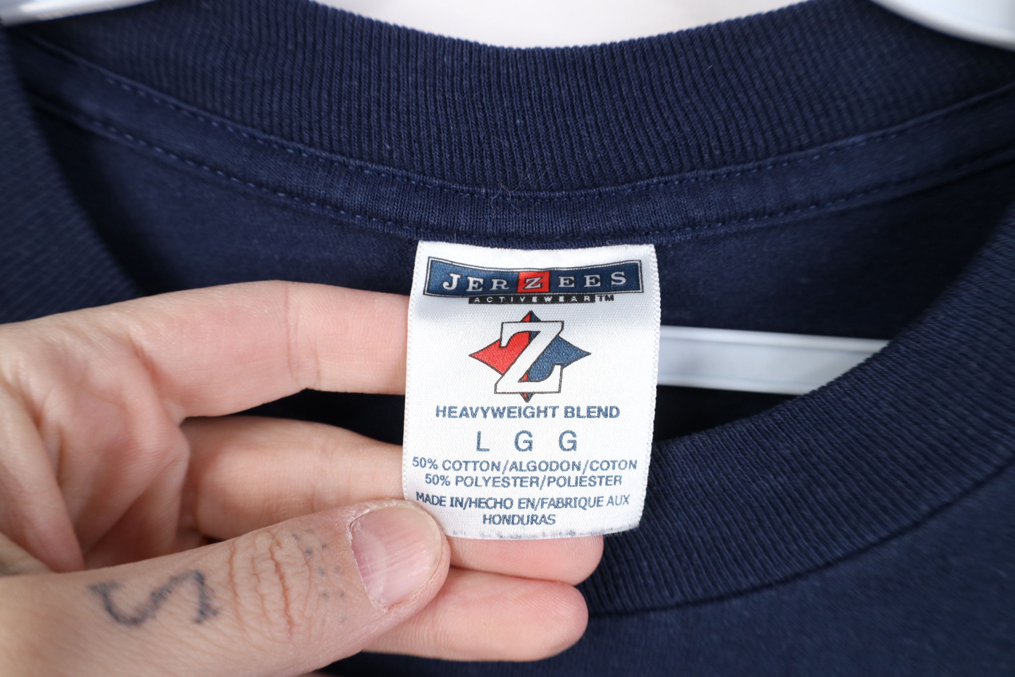 Vintage Vintage Y2K September 11 World Trade New York Eagle T-Shirt Size US L / EU 52-54 / 3 - 7 Thumbnail