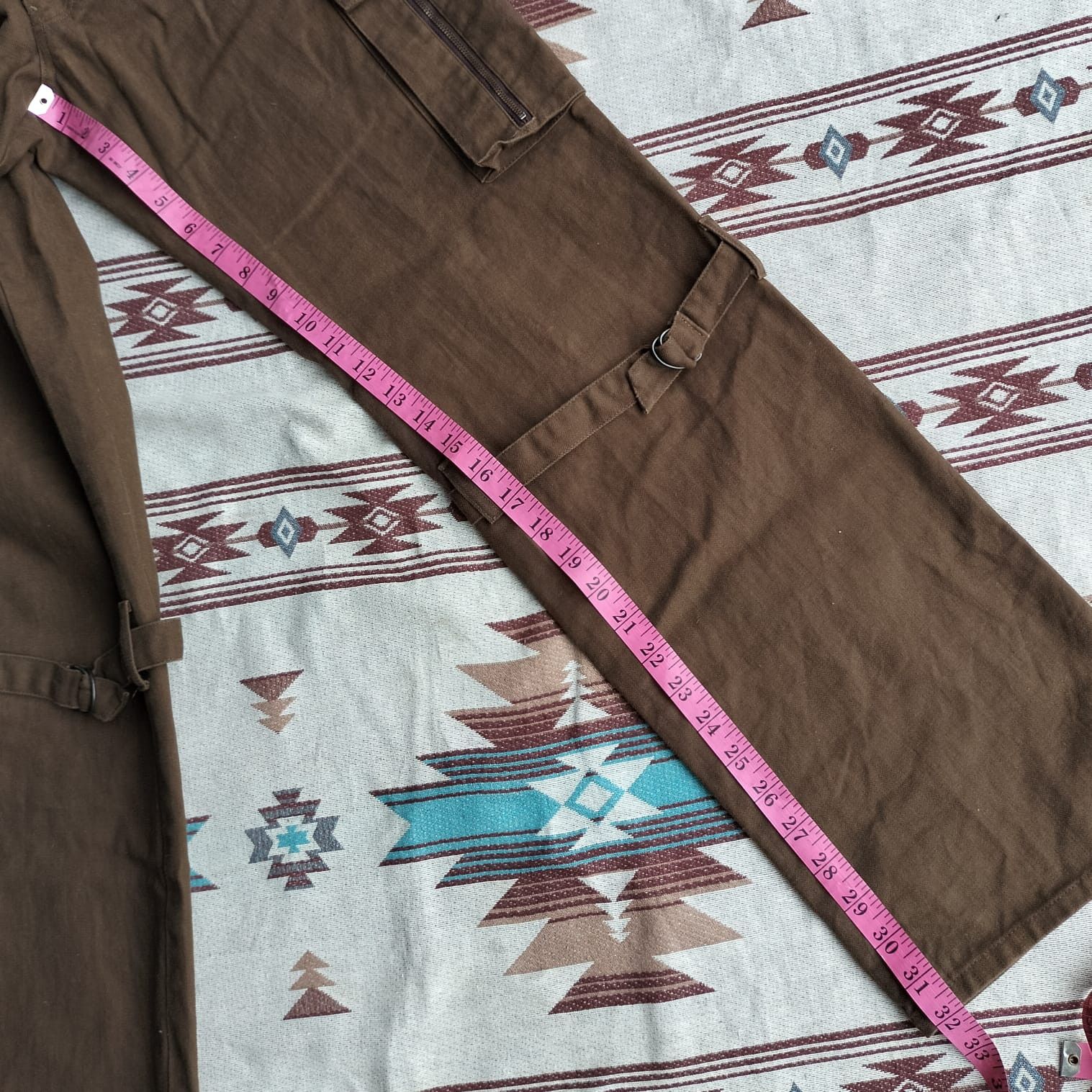 Japanese Brand × Schlussel × Tete Homme Schlussel Japanese bondage cargo harringbone pants Size US 30 / EU 46 - 14 Thumbnail