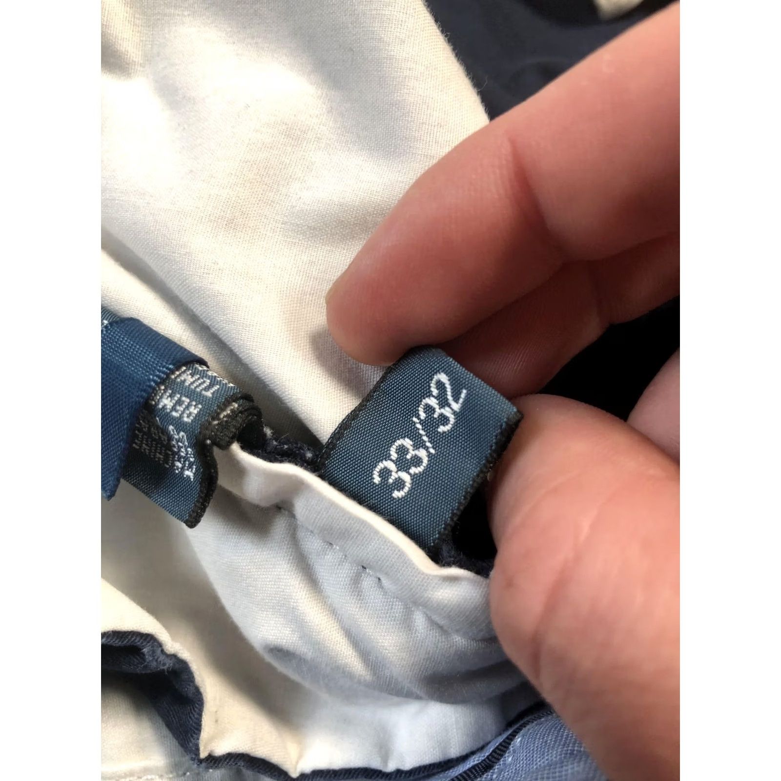 Polo Ralph Lauren Polo by Ralph Lauren Pants Mens 33x32 Blue Chino Classic Fit Straight Leg Casual Pants Size US XS / EU 42 / 0 - 7 Thumbnail