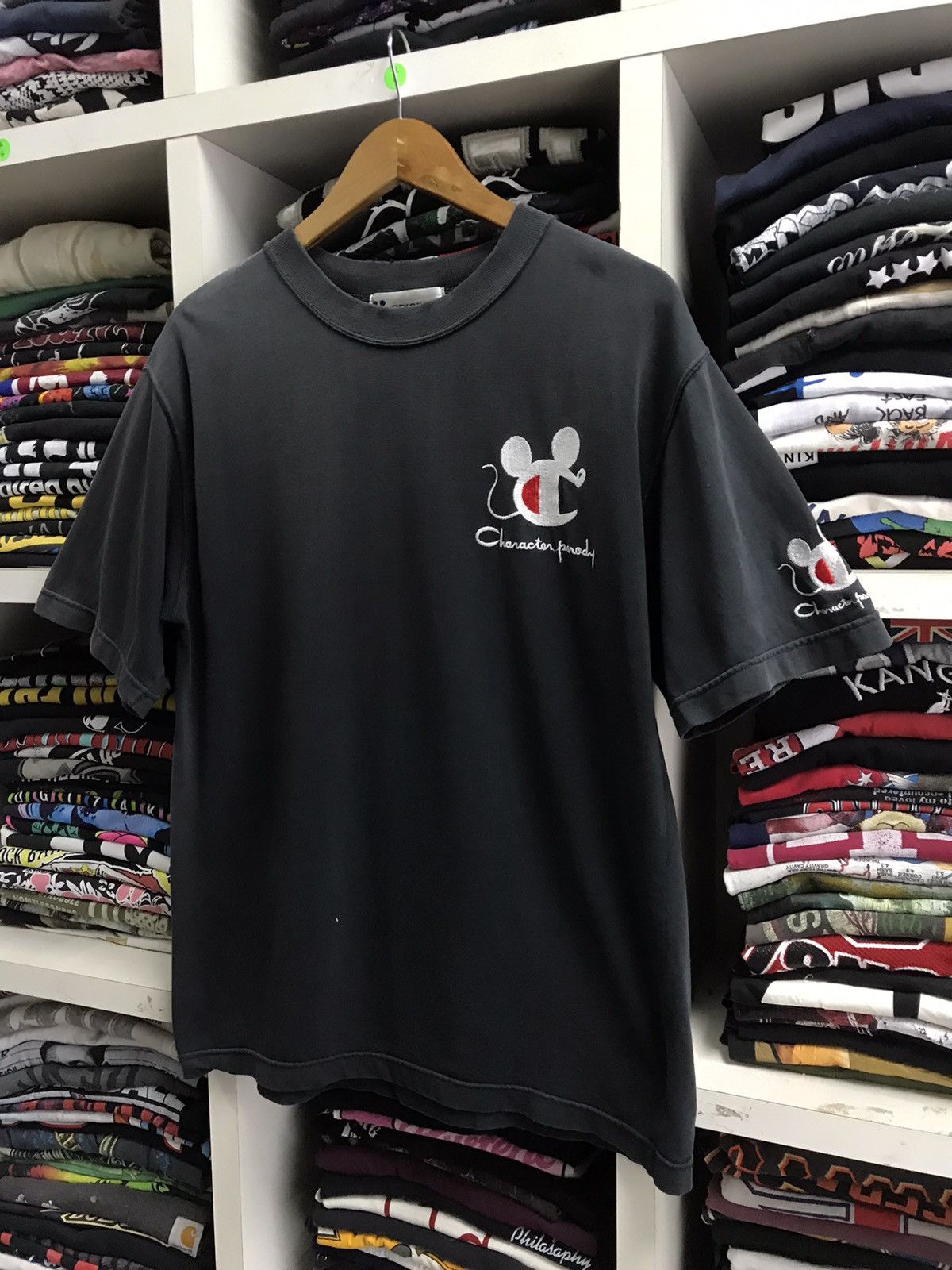 Vintage Vintage Champion Caracter parody tee Size US M / EU 48-50 / 2 - 3 Thumbnail