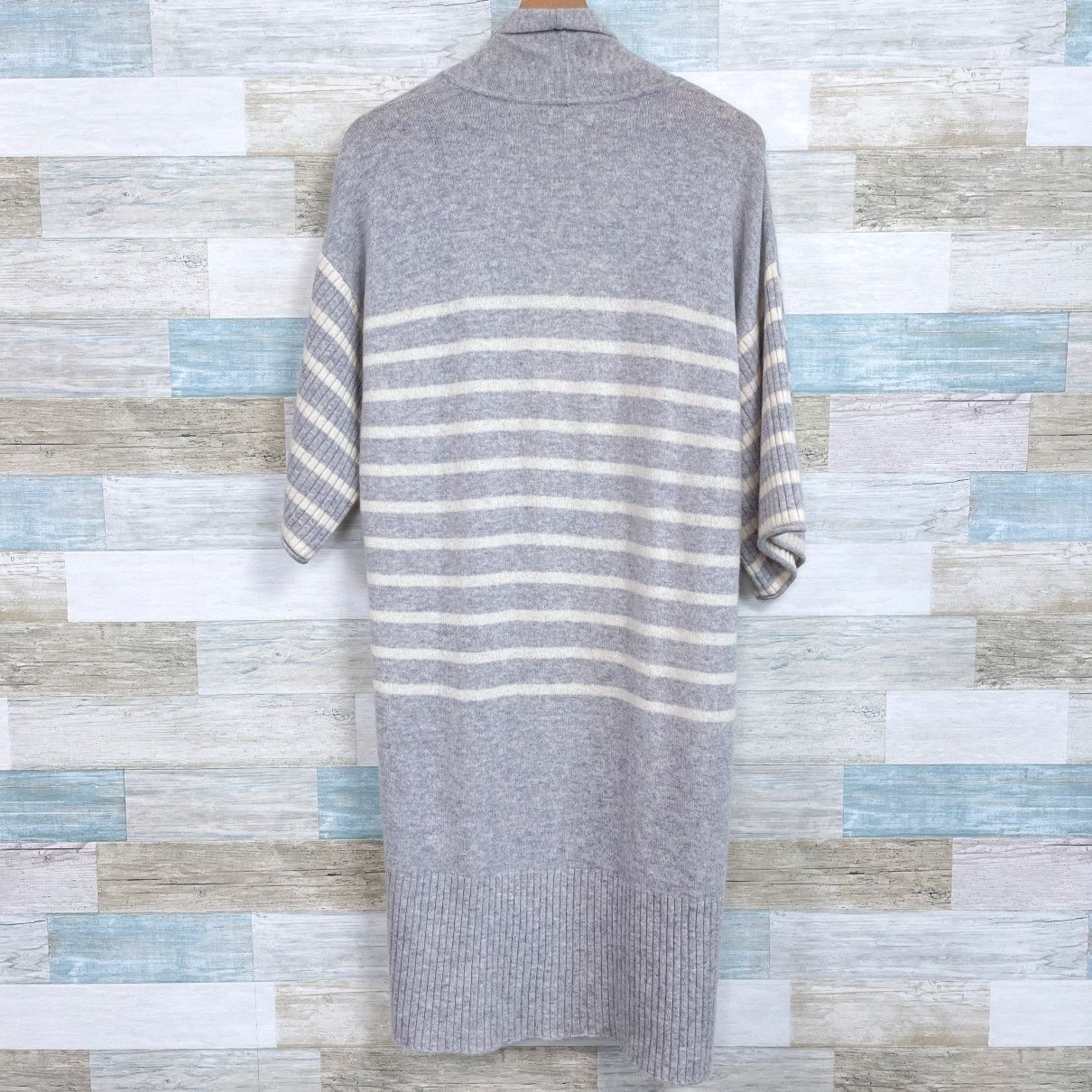 Club Monaco Club Monaco Cashmere Beach Duster Cardigan Gray Womens L Size L / US 10 / IT 46 - 5 Thumbnail