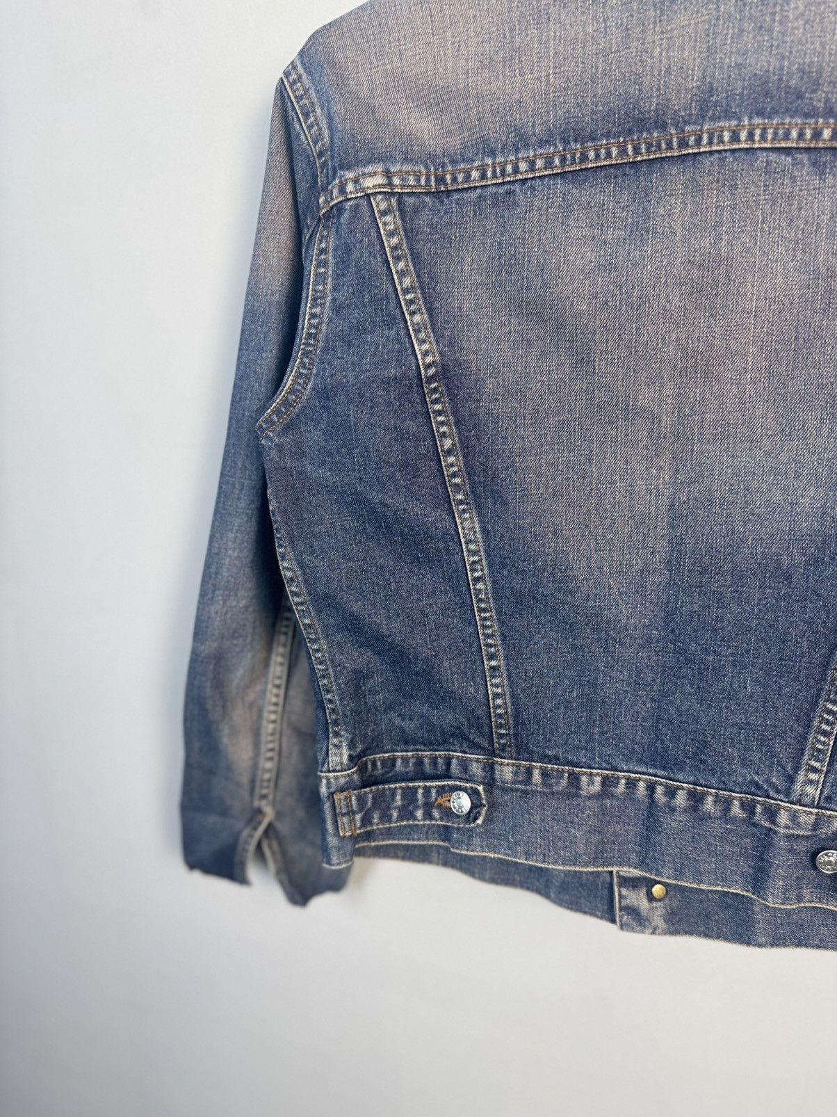 Diesel × Japanese Brand × Vintage Vintage Diesel 90s y2k denim Faded jacket Size M / US 6-8 / IT 42-44 - 12 Thumbnail