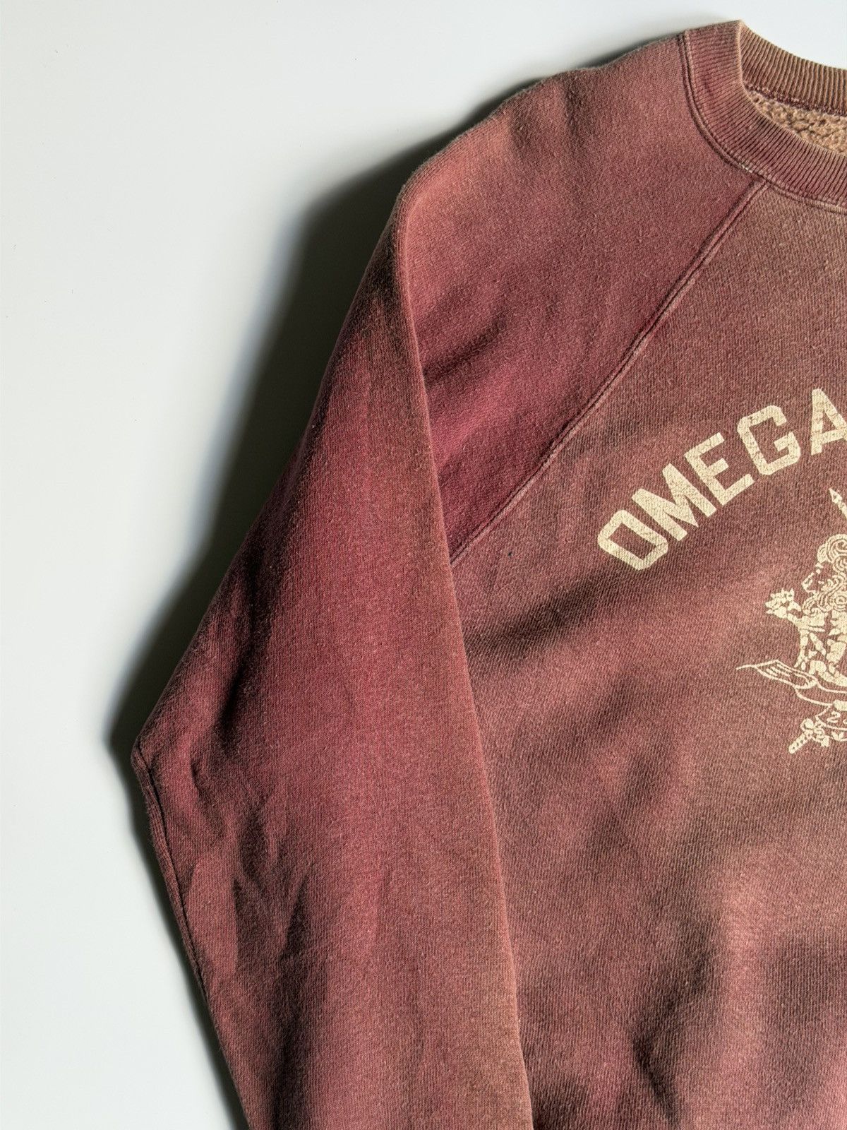 Vintage Vintage 1950’s -1960’s Maroon Raglan Sweatshirt. Size US S / EU 44-46 / 1 - 4 Thumbnail