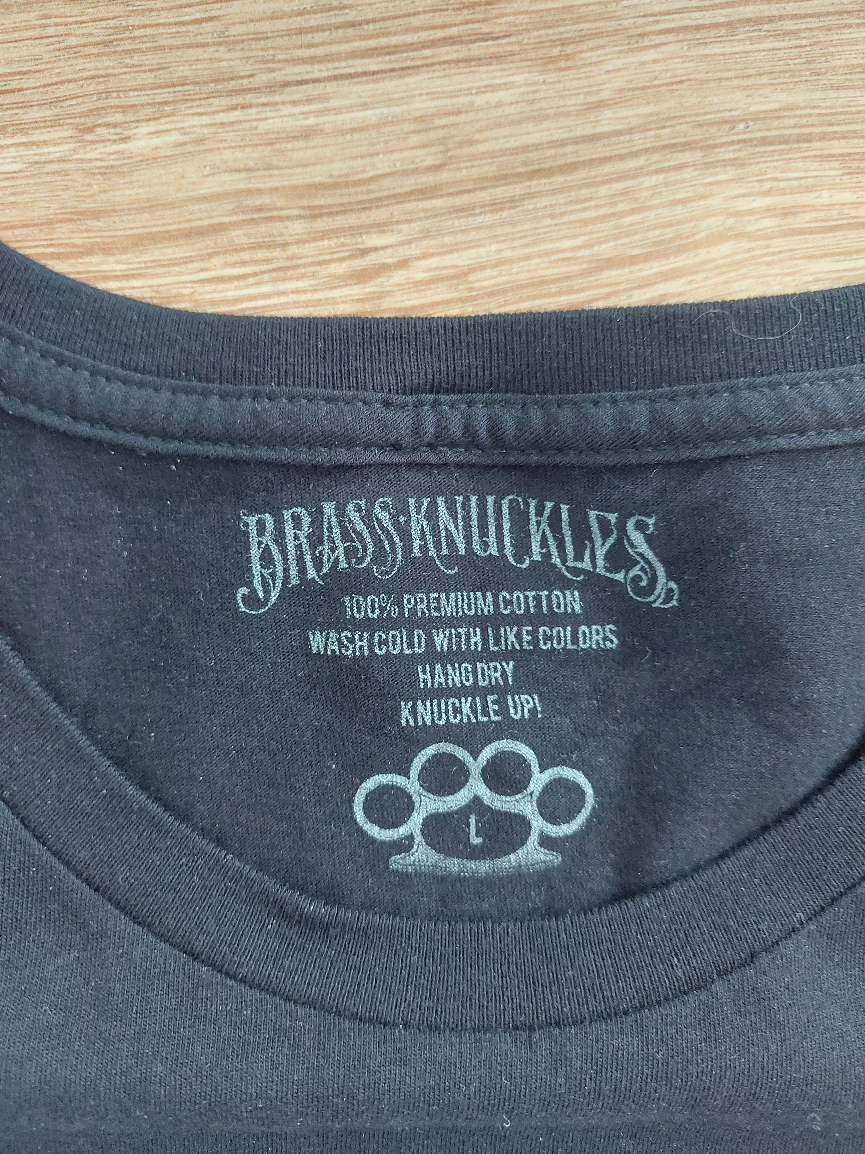 Other Brass Knuckles Black Women's Premium Cotton T-shirt, Size L Size L / US 10 / IT 46 - 9 Thumbnail