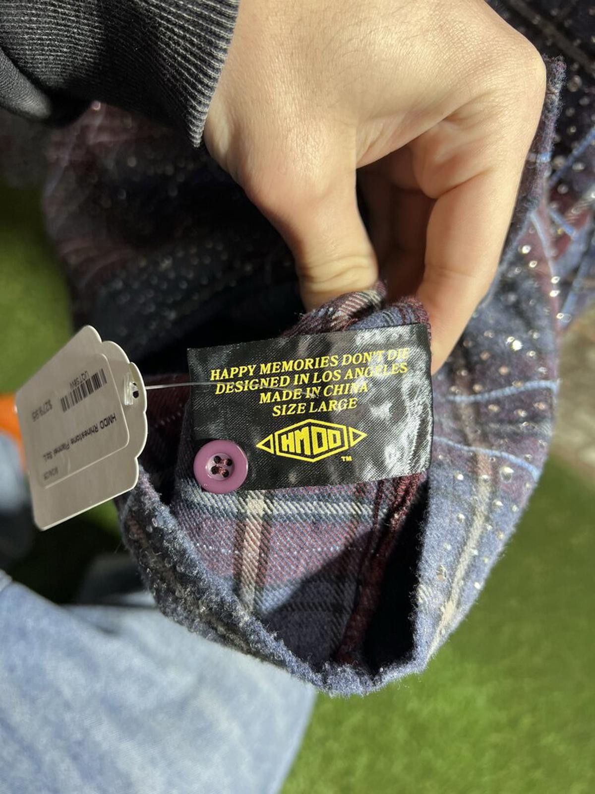 HMDD HMDD Rhinestone Flannel Sz.L Size US L / EU 52-54 / 3 - 4 Thumbnail
