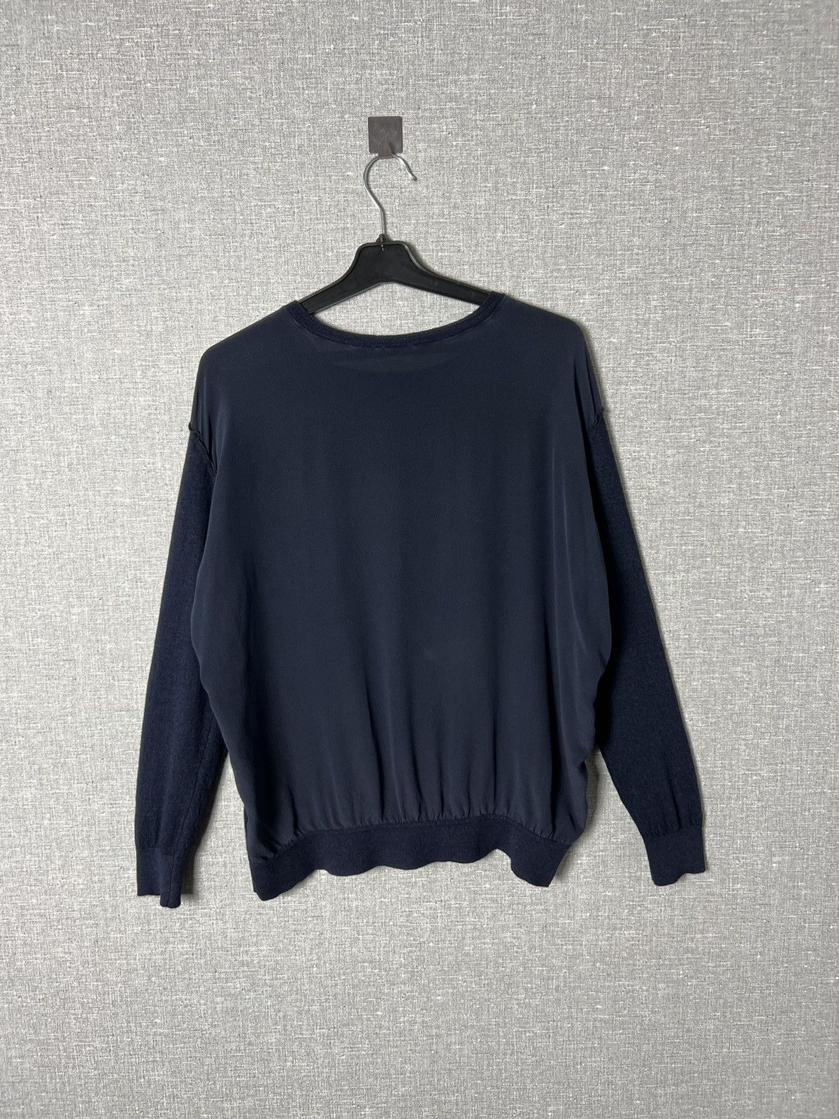 Stella McCartney RARE Stella McCartney Virgin Wool & Silk Jumper Sweater Size L / US 10 / IT 46 - 8 Thumbnail