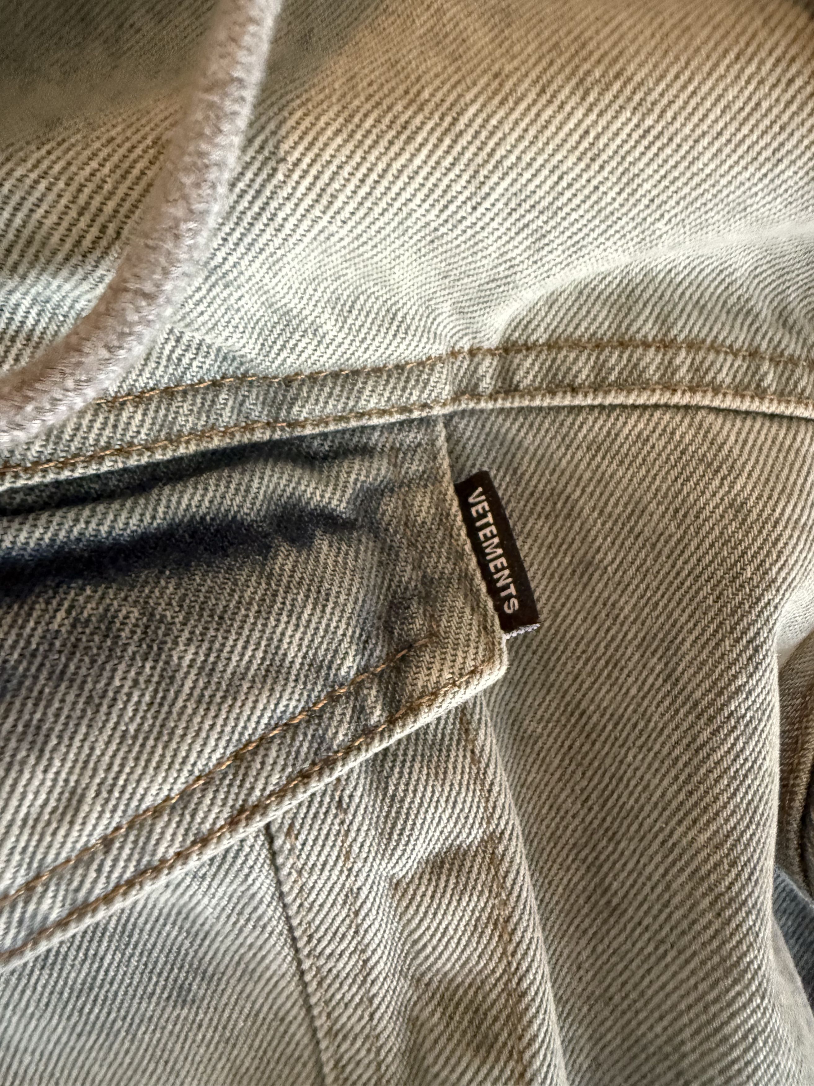 Vetements Vetements Denim Jacket Size US M / EU 48-50 / 2 - 7 Thumbnail