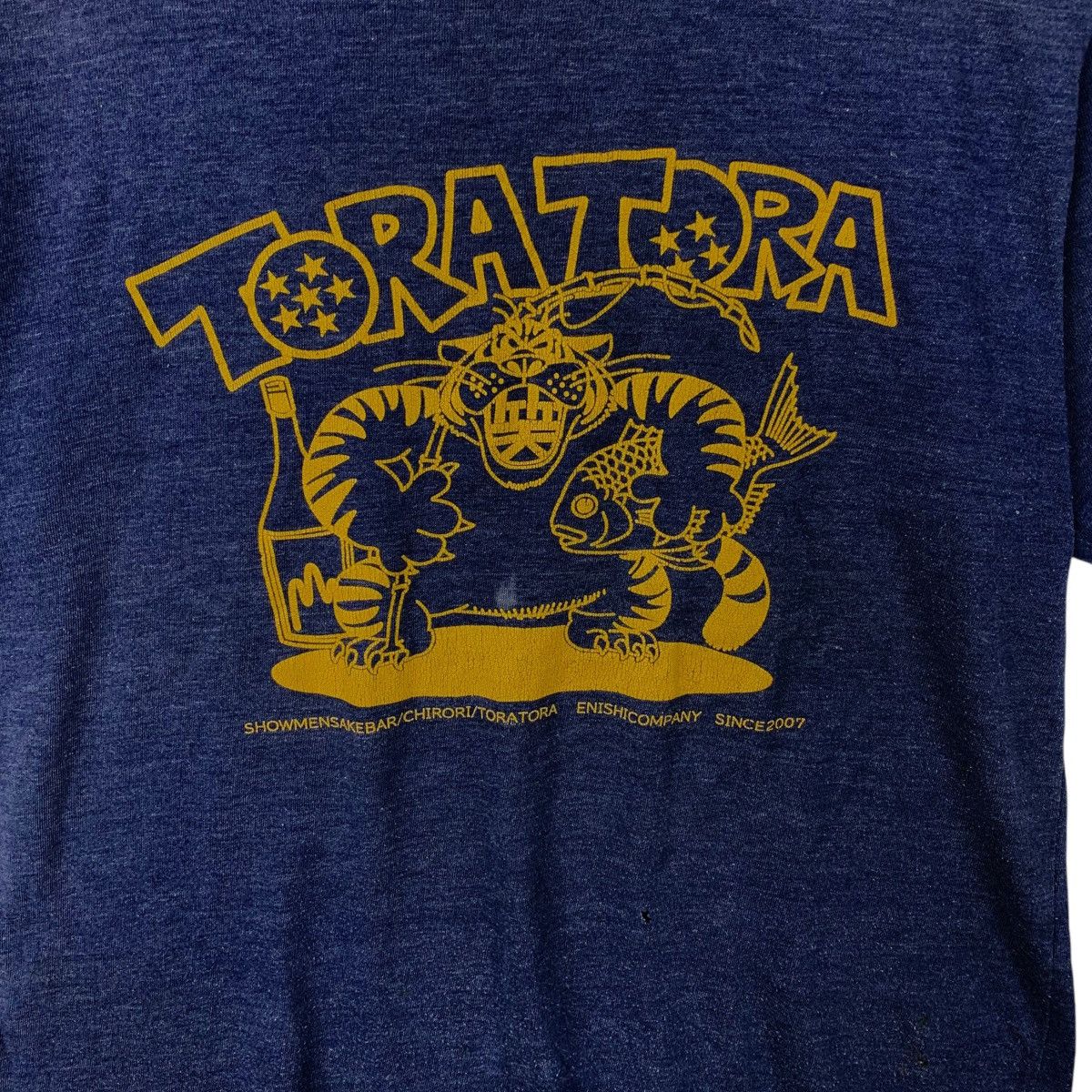 Vintage Vintage ANIME TORA TORA SAKE BAR Manga Tee Shirt Top Size US M / EU 48-50 / 2 - 3 Thumbnail