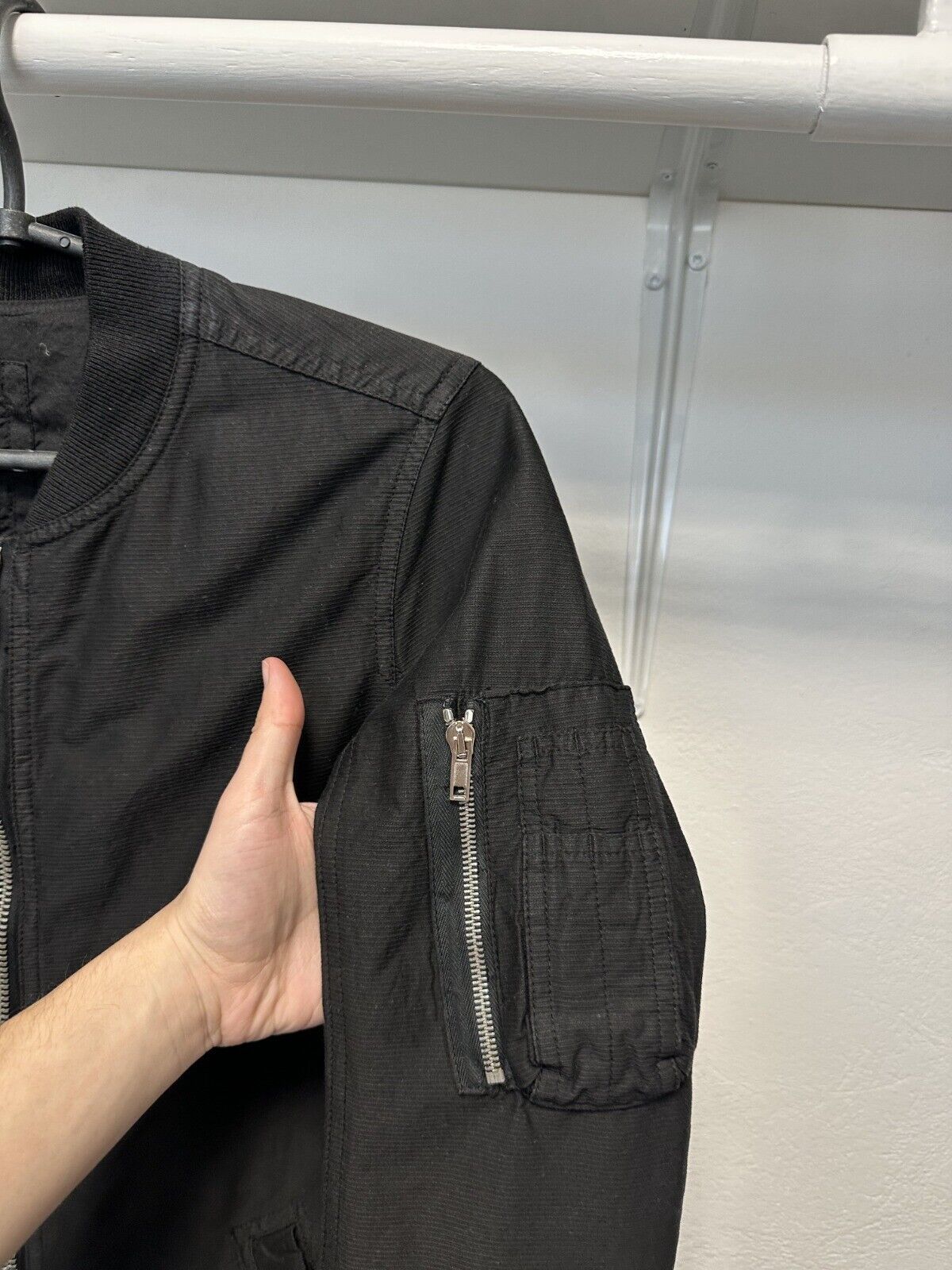 Rick Owens Rick Owens DRKSHDW Zip Up Bomber MA-1 Jacket Size M Size US M / EU 48-50 / 2 - 5 Thumbnail