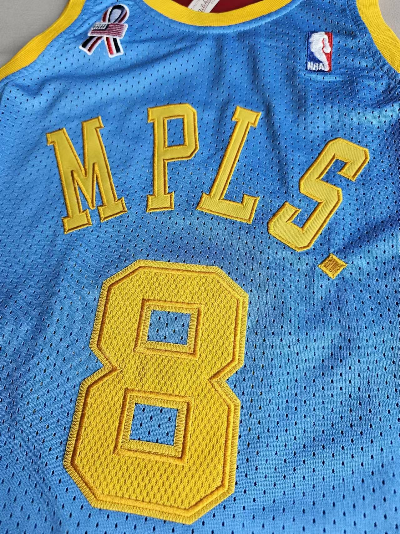 NBA MPLS Lakers #8 Kobe Bryant Jersey Size US XL / EU 56 / 4 - 4 Thumbnail