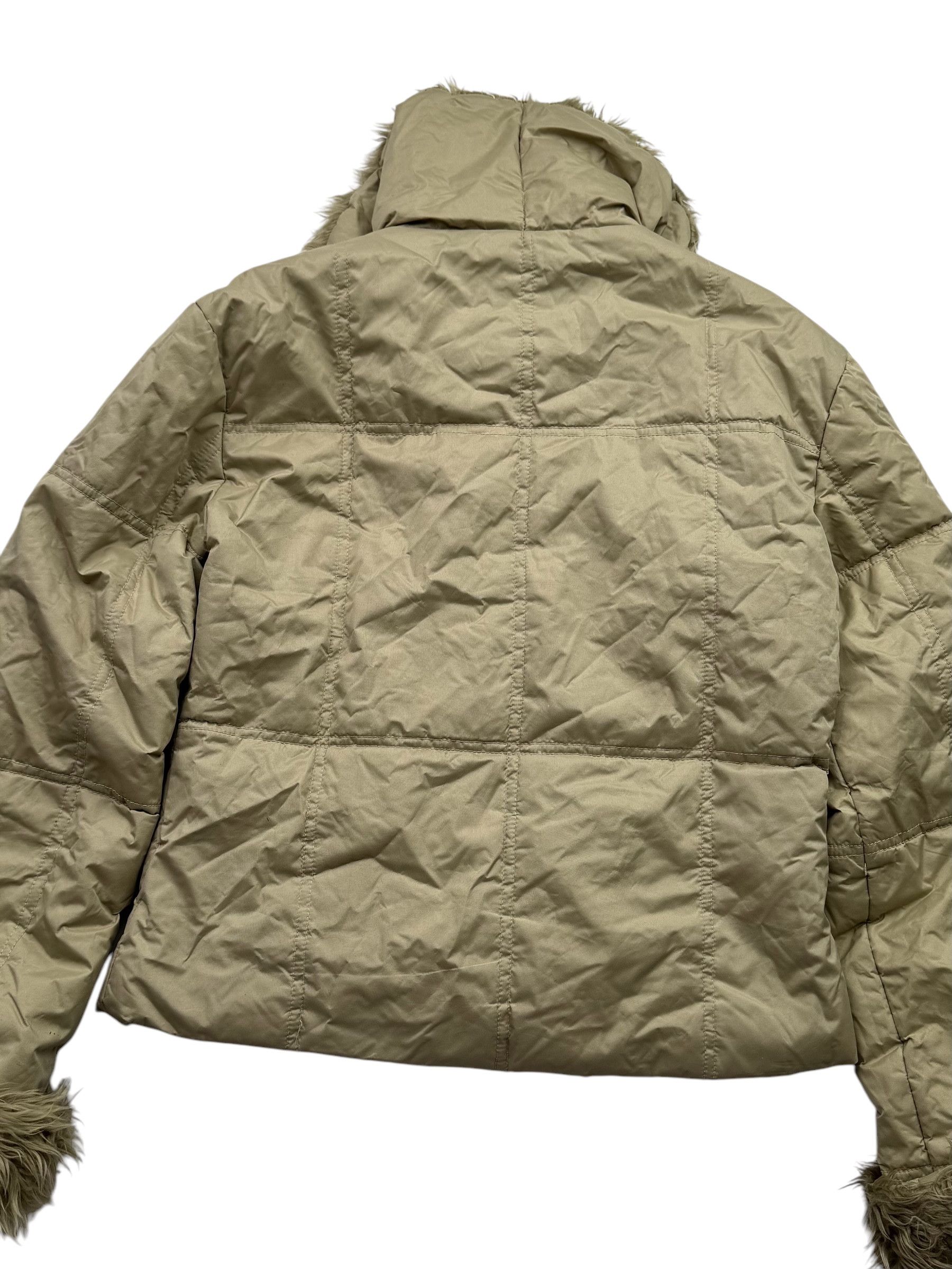 Vintage Vintage Cropped Jacket With Faux Fur Details W150(V9) Size US S / EU 44-46 / 1 - 6 Thumbnail