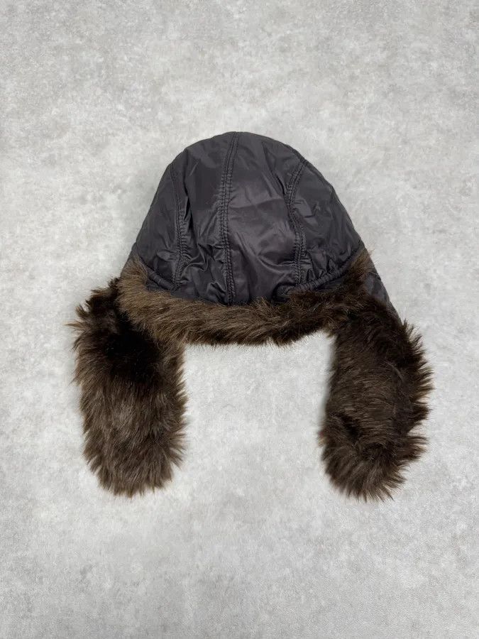 Just Cavalli 2000s Cavalli Brown Fur Chapka Hat Size ONE SIZE - 6 Thumbnail