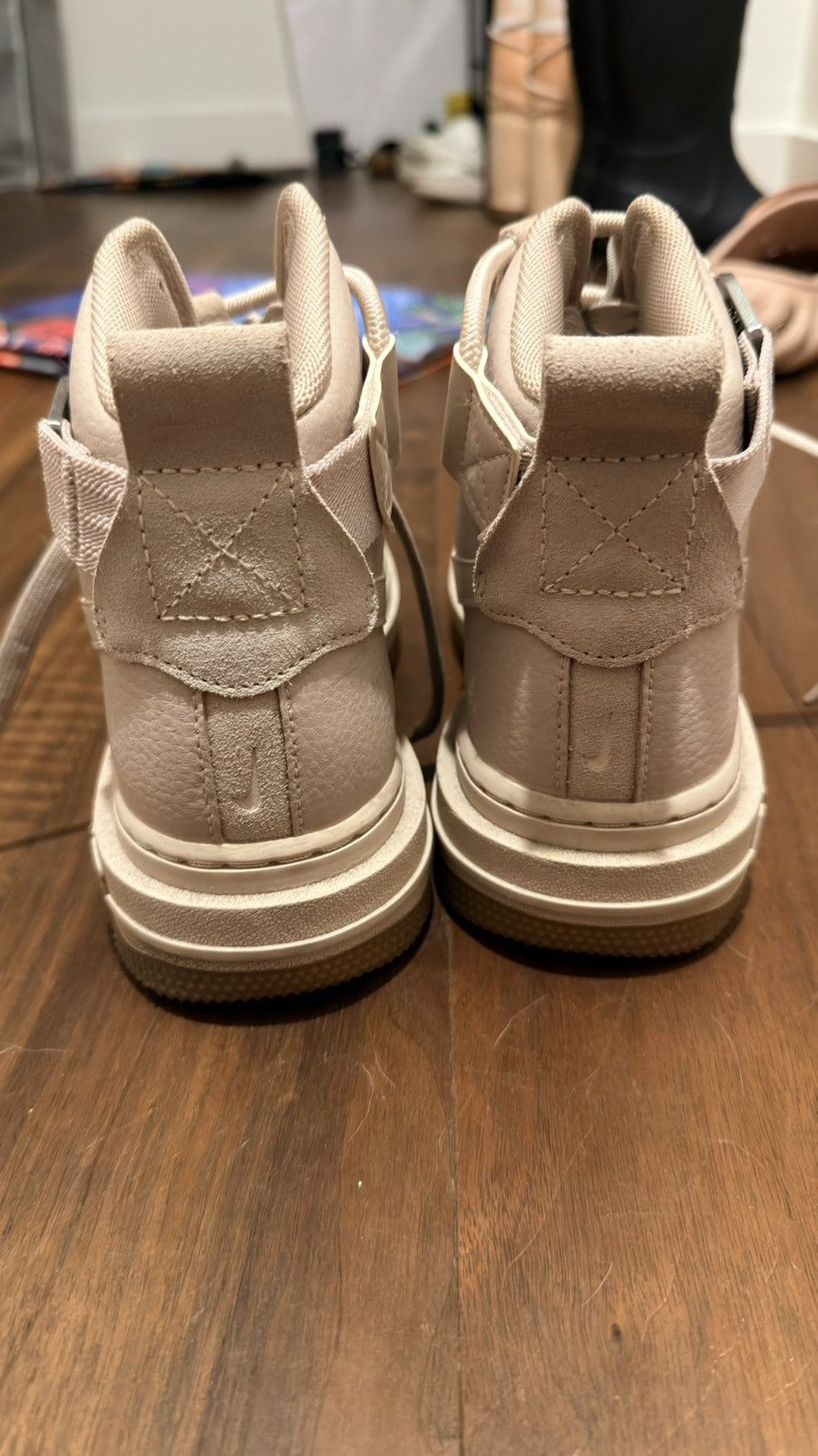 Nike Nike Air Force 1 Utility 2.0 Fossil Stone (Women's) - Size 7 Size US 7 / IT 37 - 7 Thumbnail