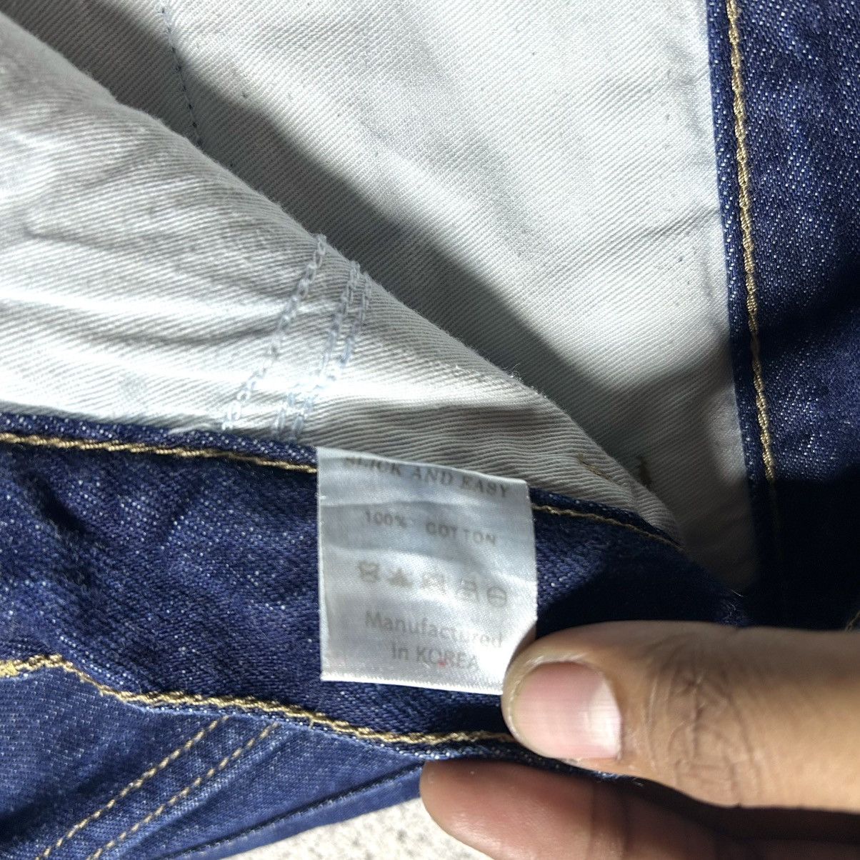 Japanese Brand Widepants Denim Selvedge Style Yohjiyamamoto Size US 33 - 9 Thumbnail