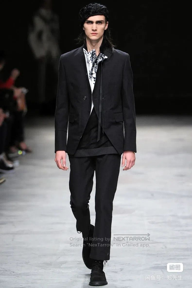 Ann Demeulemeester Ann Demeulemeester Size L Men's Suit Coat Size 50L - 9 Thumbnail