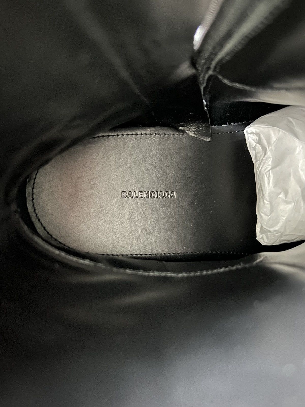 Balenciaga Balenciaga Santiago Boot Black Calfskin 43 Size US 10 / EU 43 - 9 Thumbnail