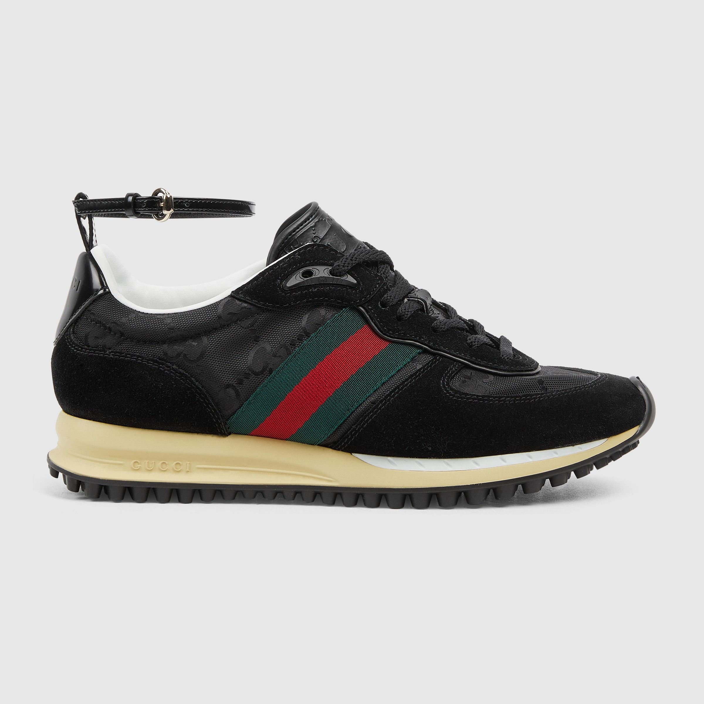 Gucci oc11z1025 Re-Motion Sneakers in Black Size US 8 / IT 38 - 1 Thumbnail