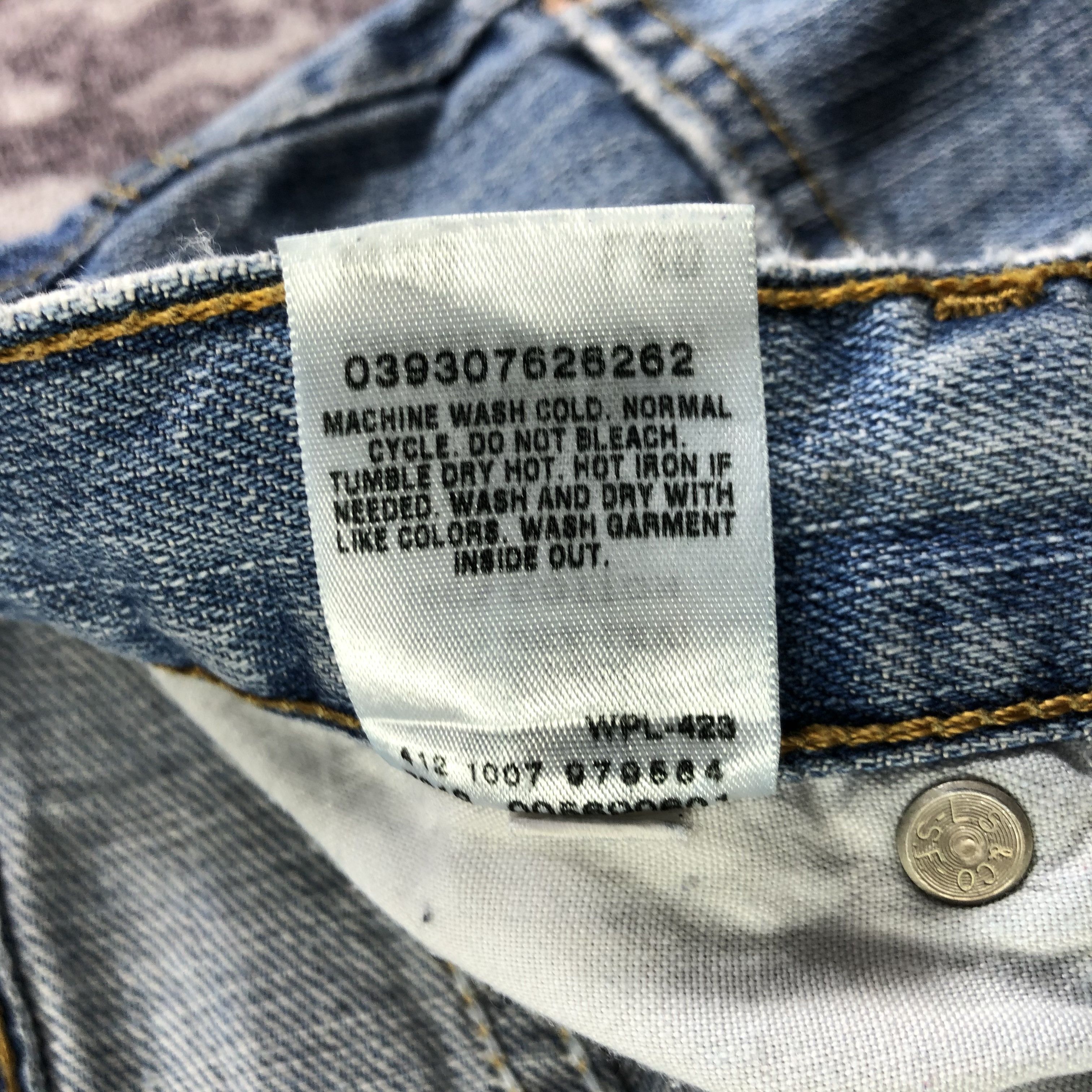 Levi's × Vintage Vintage Blue Wash Levis 569 Jeans-JM3463 Size US 38 / EU 54 - 13 Thumbnail