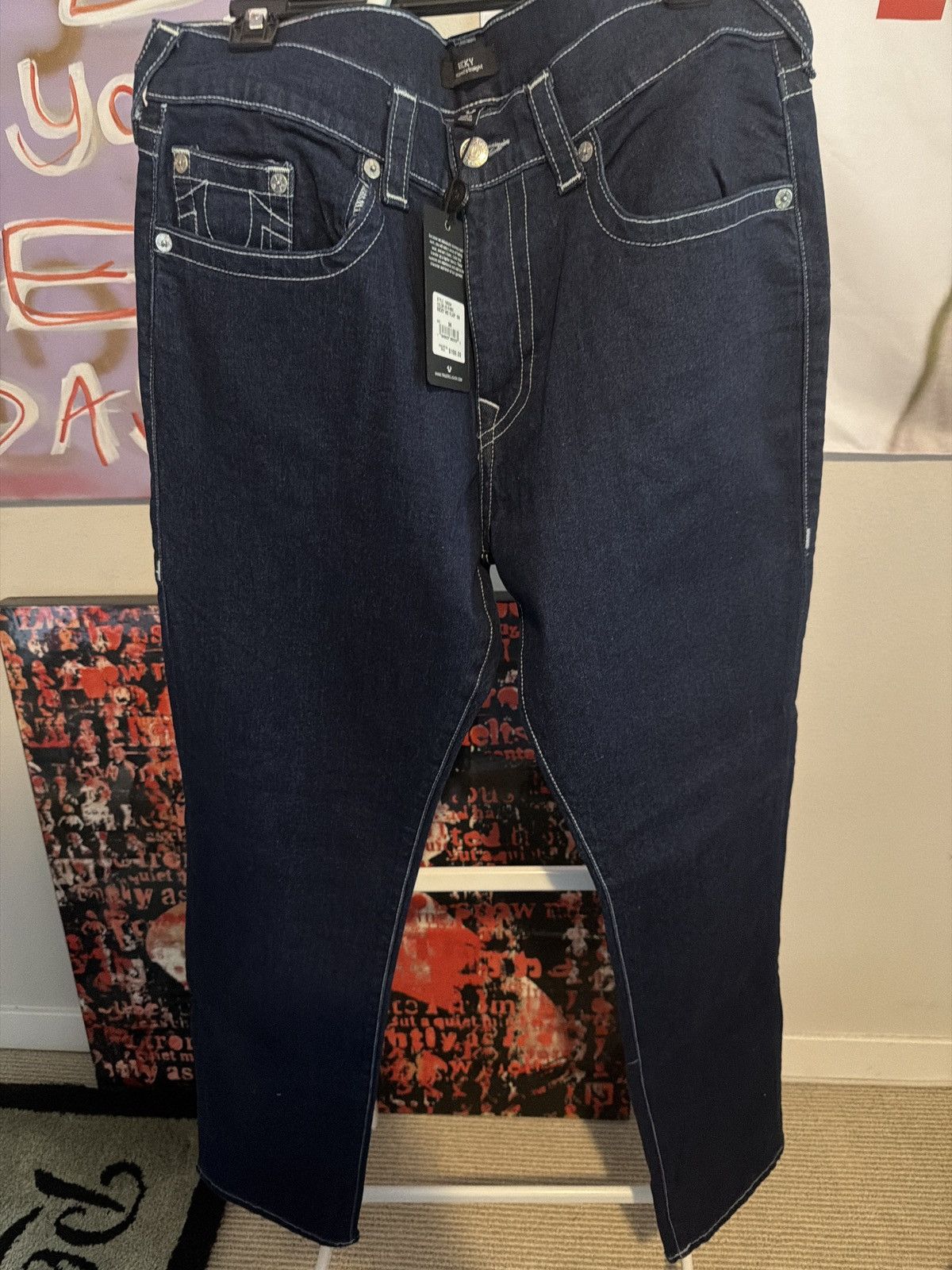 True Religion True Religion Ricky Denim No Flap Size US 36 / EU 52 - 1 Thumbnail