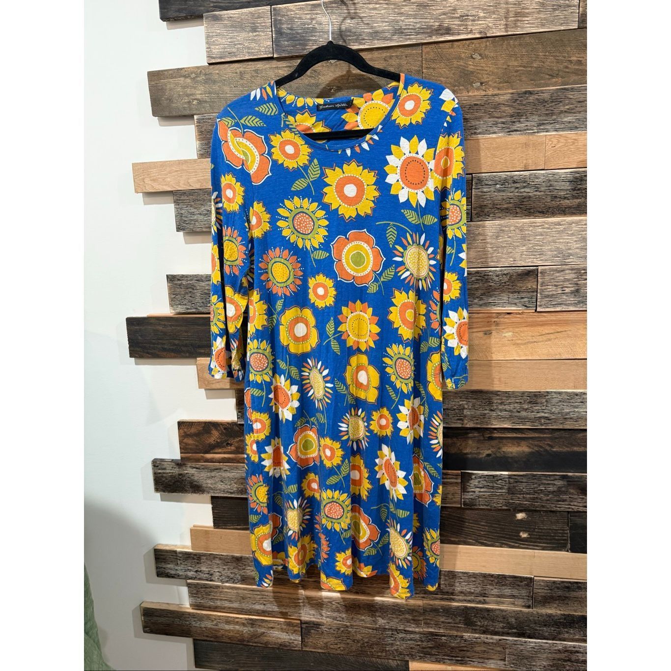 Guru Gudrun Sjoden colorful dress pockets discoloration size M Size M / US 6-8 / IT 42-44 - 2 Thumbnail