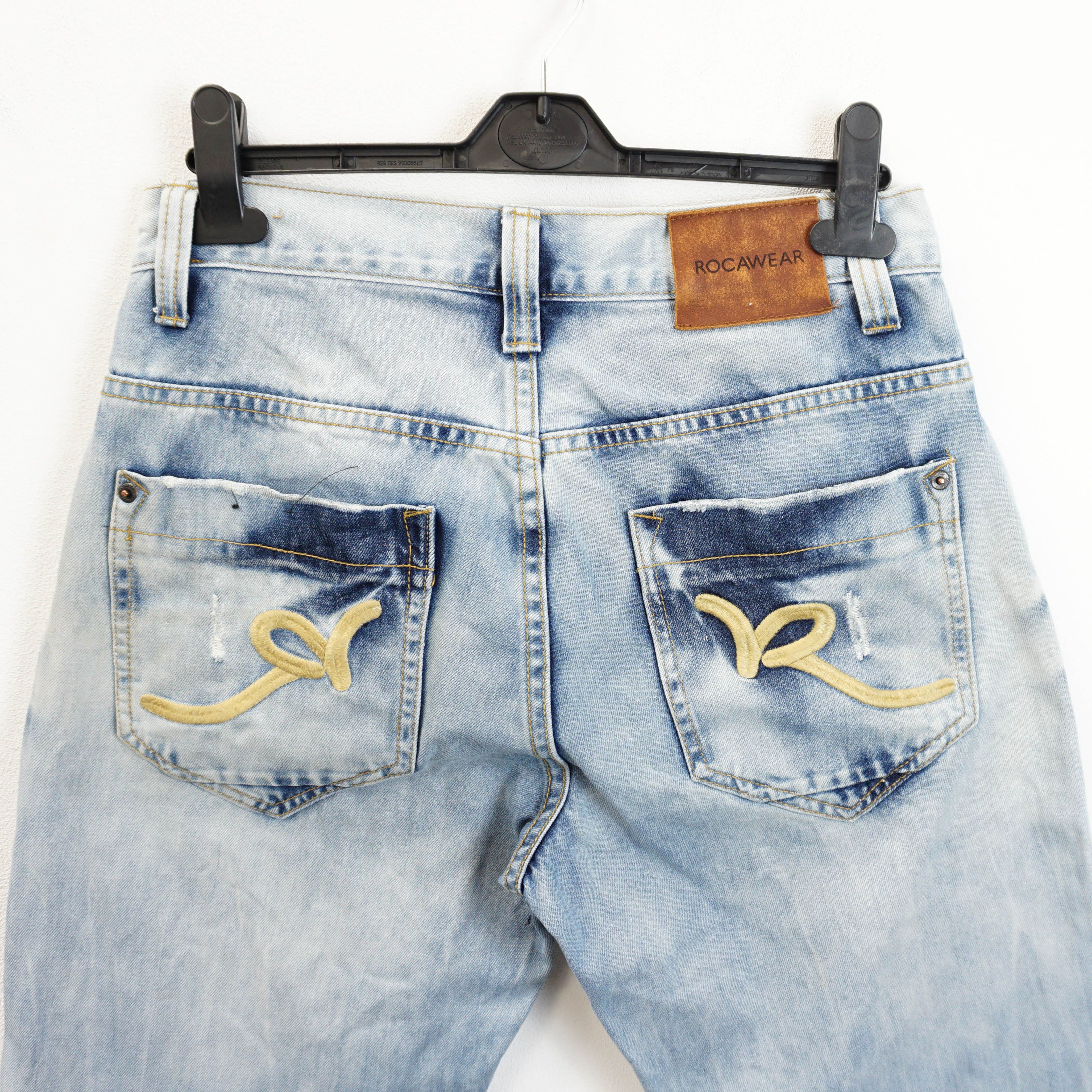 Rocawear Archive Blue Loose Fit Jeans Size US 30 / EU 46 - 2 Thumbnail