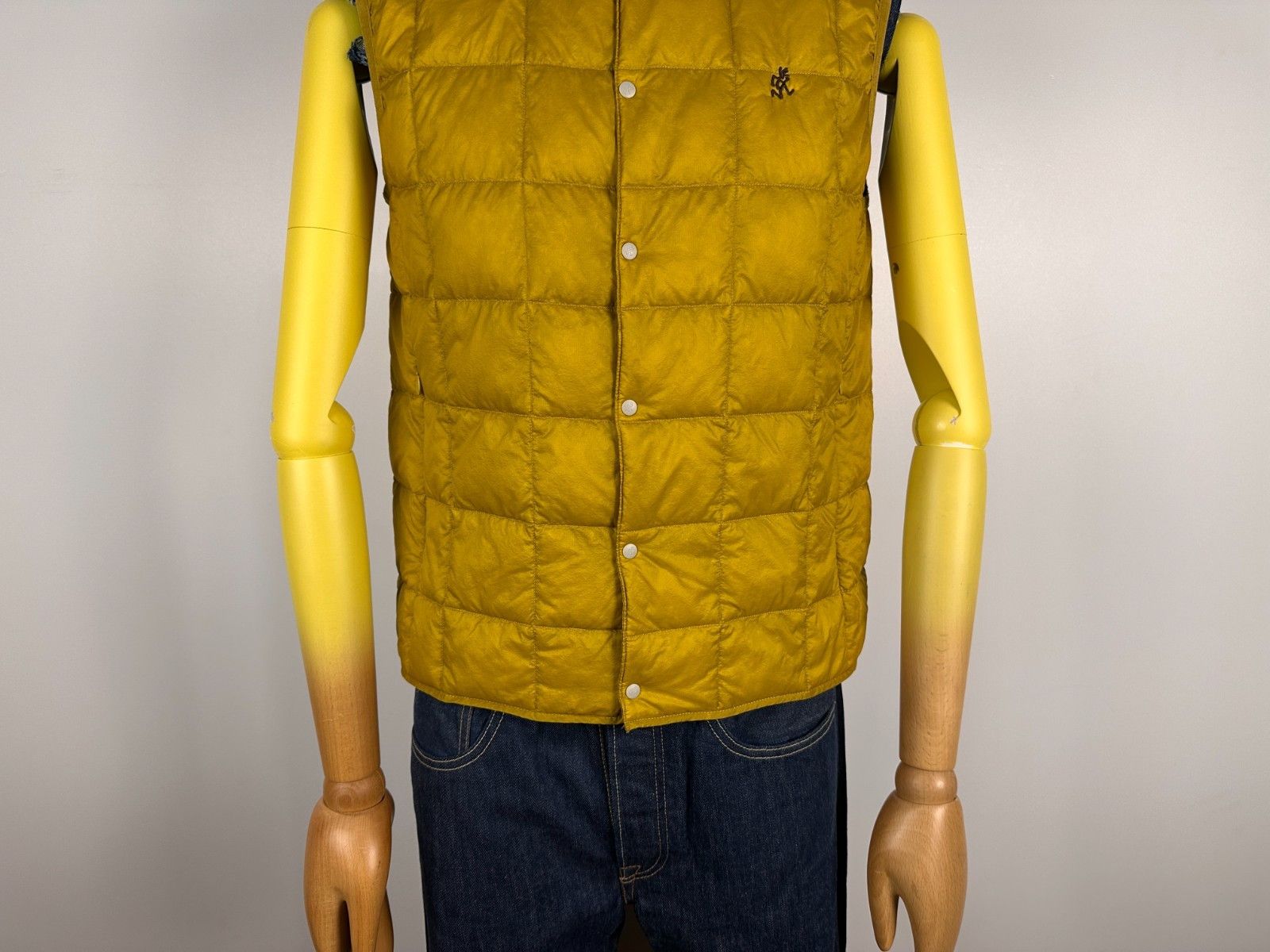 Gramicci Gramicci x Taion Inner Down Vest Yellow Garmentory Size S Size US S / EU 44-46 / 1 - 3 Thumbnail