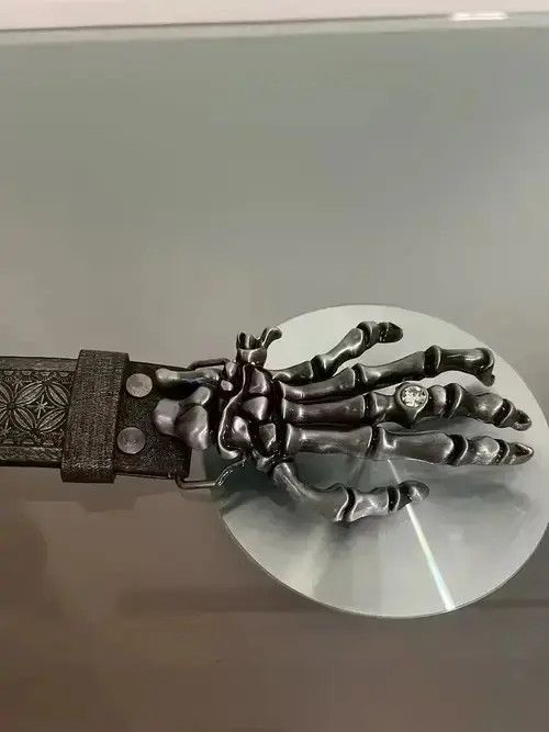 Other Rhinestone Skeleton Hand Belt Size ONE SIZE - 6 Thumbnail