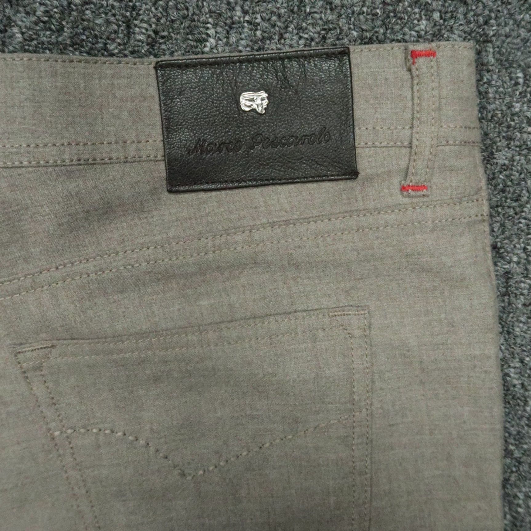 Vintage Marco Pescarolo Pants Men 40 Brown 5 Pocket Nerano M18 Cashmere Trouser 40x30 Size US 40 / EU 56 - 6 Thumbnail