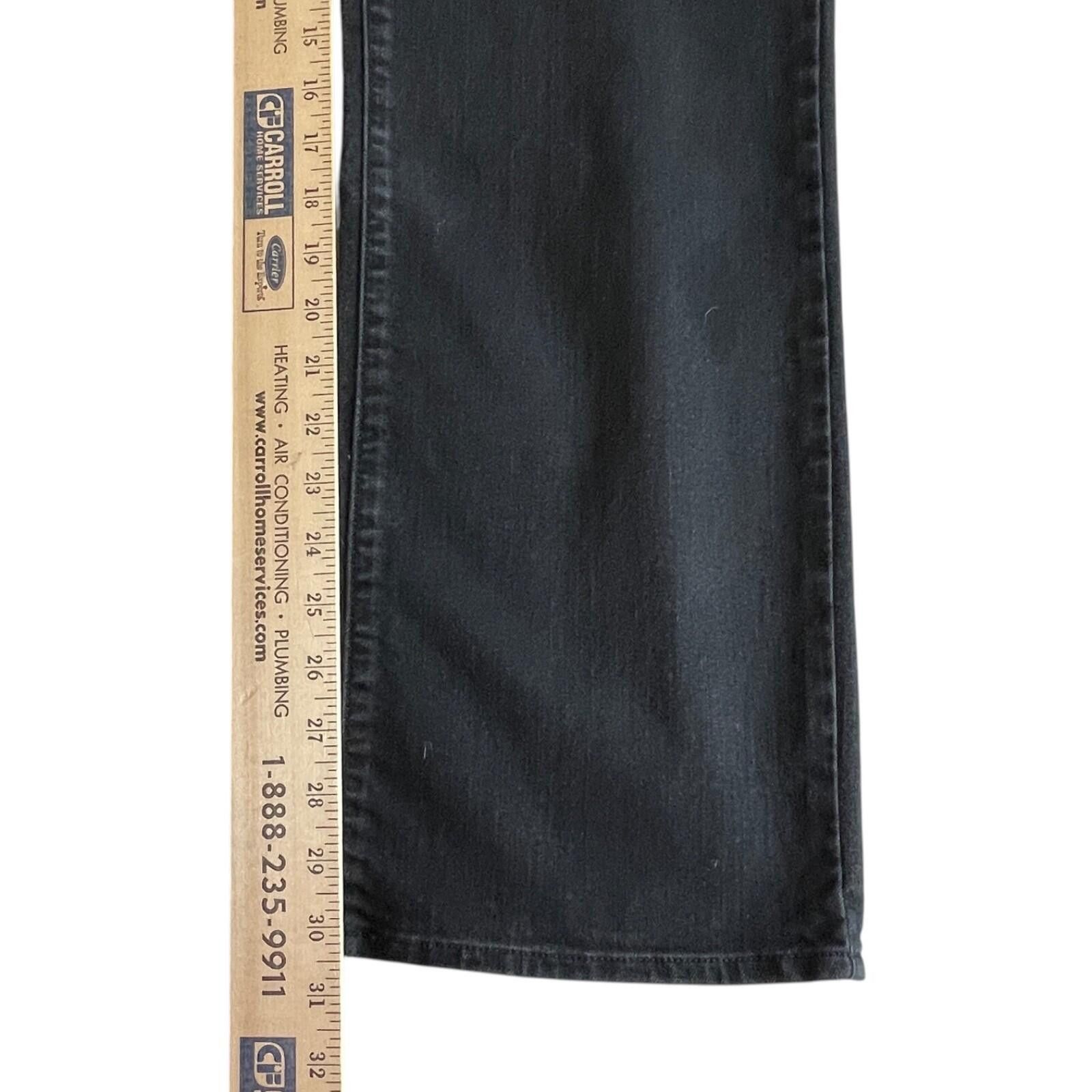 Levi's Levi’s 505 Women’s Black Jeans 16W 33x32 Straight CLEAN! Size 38" / US 16 / IT 52 - 11 Thumbnail