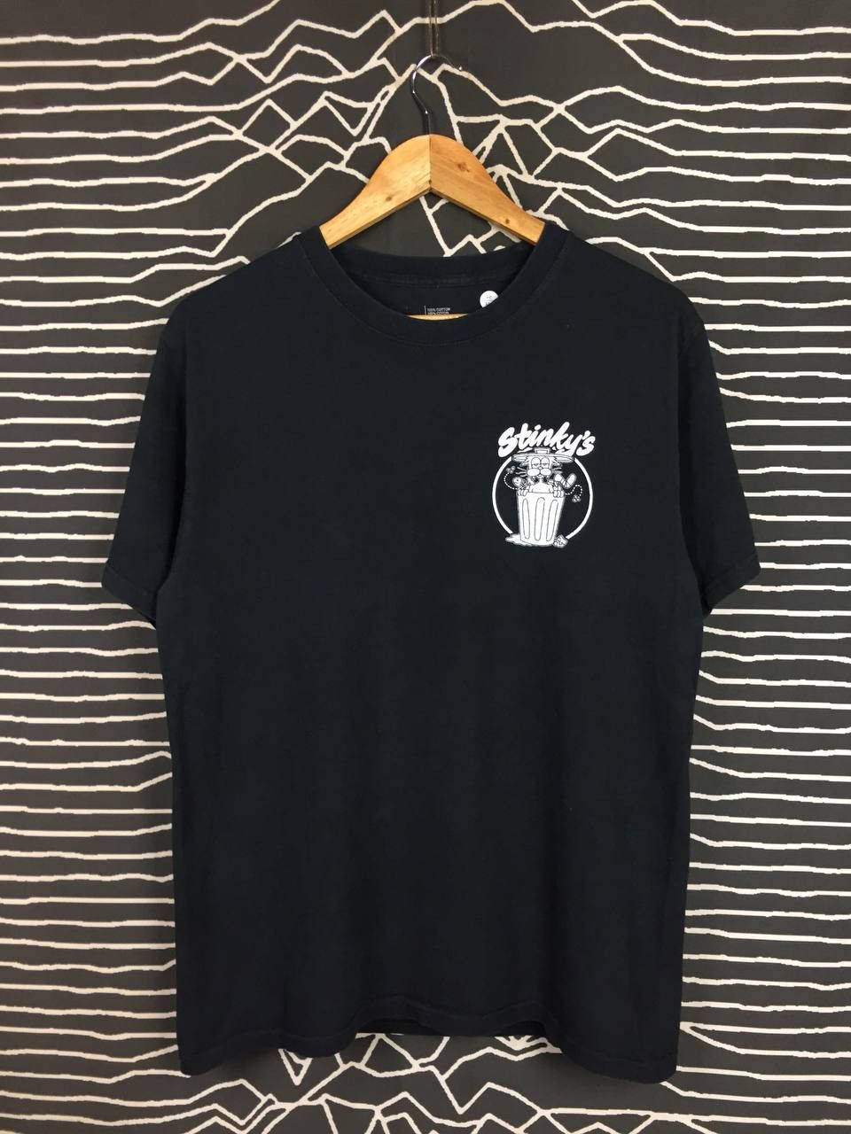 A.LAB A.LAB Stinky's Waste Management Funny Cartoon Graphic Tee Size US M / EU 48-50 / 2 - 5 Thumbnail