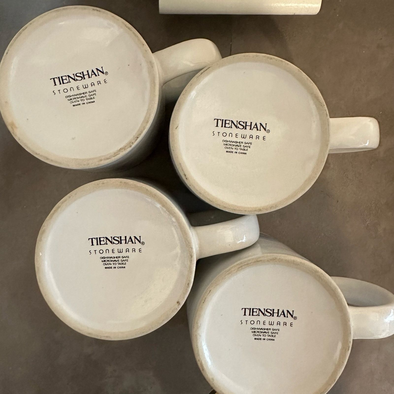 Other Vintage 90s Tienshan Stoneware Retro Pastels Coffee Mugs Size ONE SIZE - 4 Thumbnail