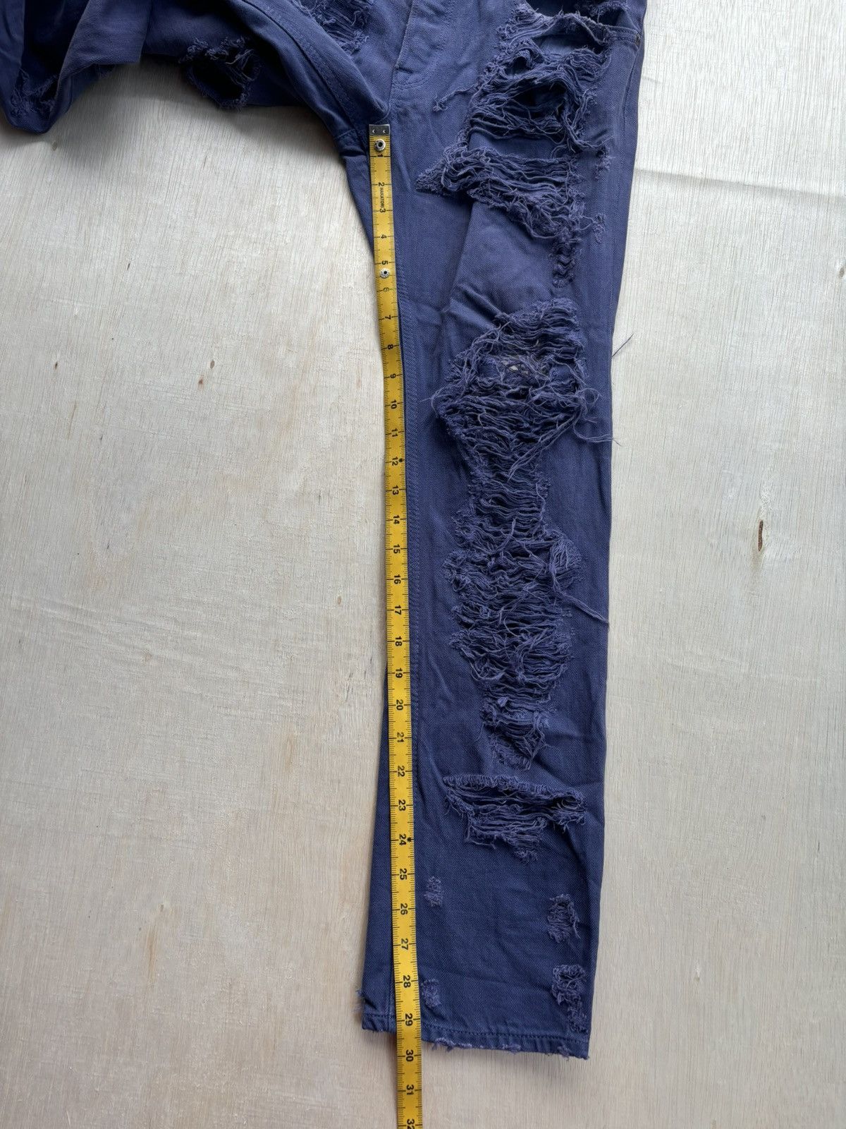 If Six Was Nine × Japanese Brand Vintage Distressed RNA Undercover Style Pants Size US 31 - 16 Thumbnail