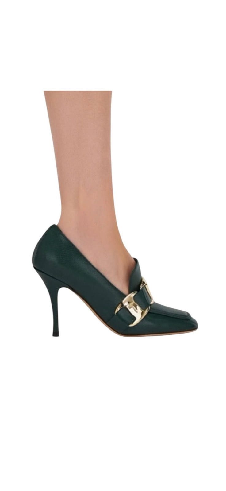 Salvatore Ferragamo Ferragamo Maxi Vara Plate Pump Size US 7.5 / IT 37.5 - 3 Thumbnail