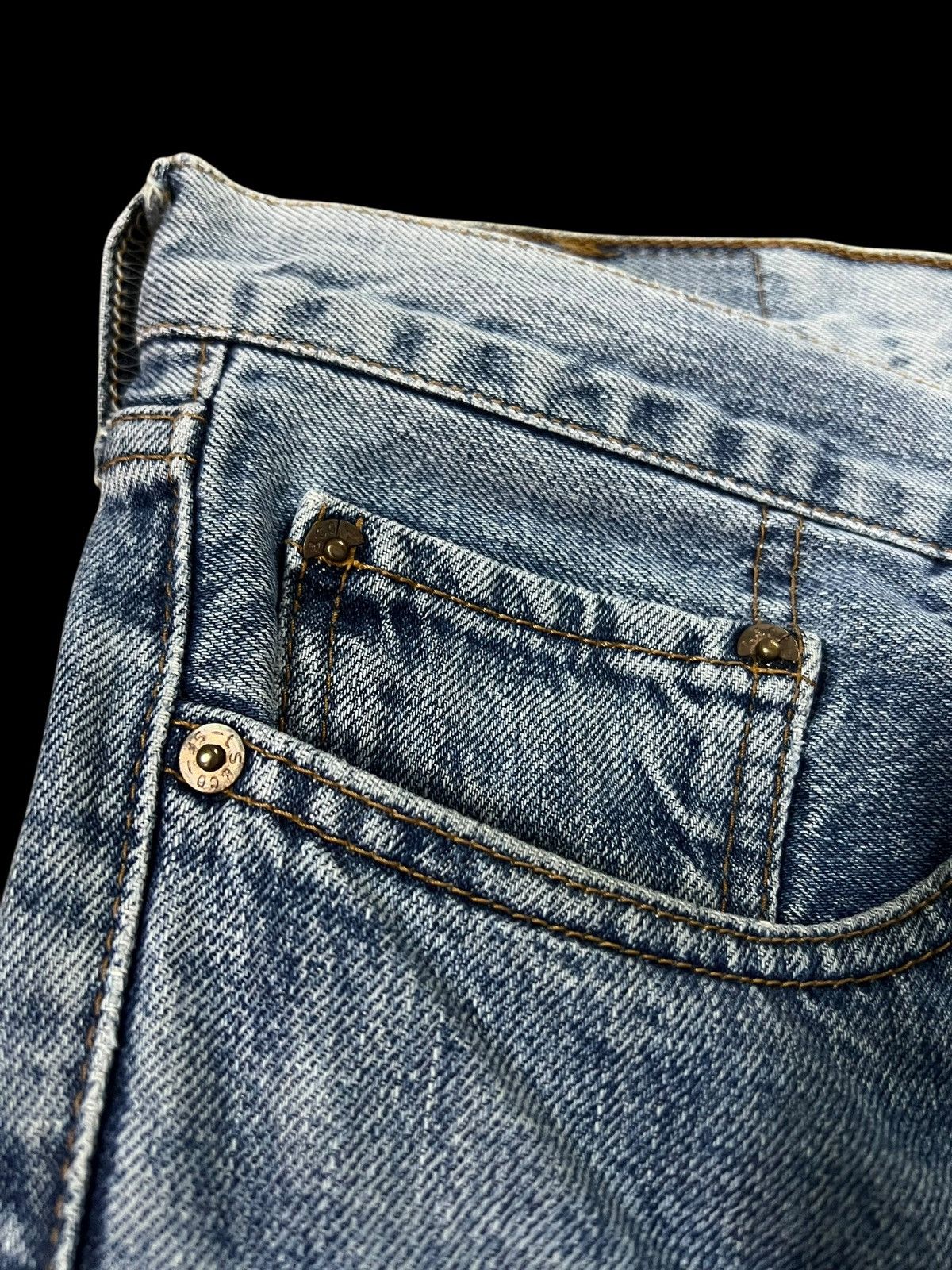 Levi's Vintage y2k Levis 508 Washed Jean Very Rare Size US 34 / EU 50 - 7 Thumbnail