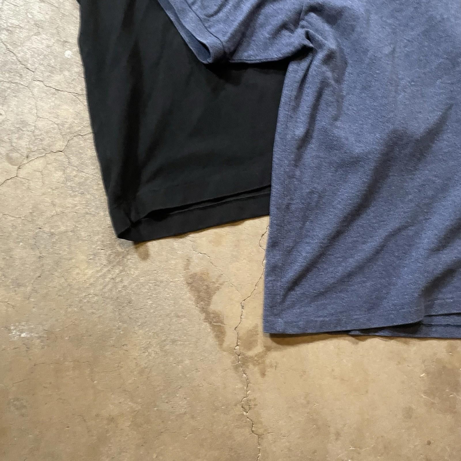 Lacoste X2 Lacoste Polo X-Large Blue + Black Short Sleeve Logo T Size US XL / EU 56 / 4 - 3 Thumbnail
