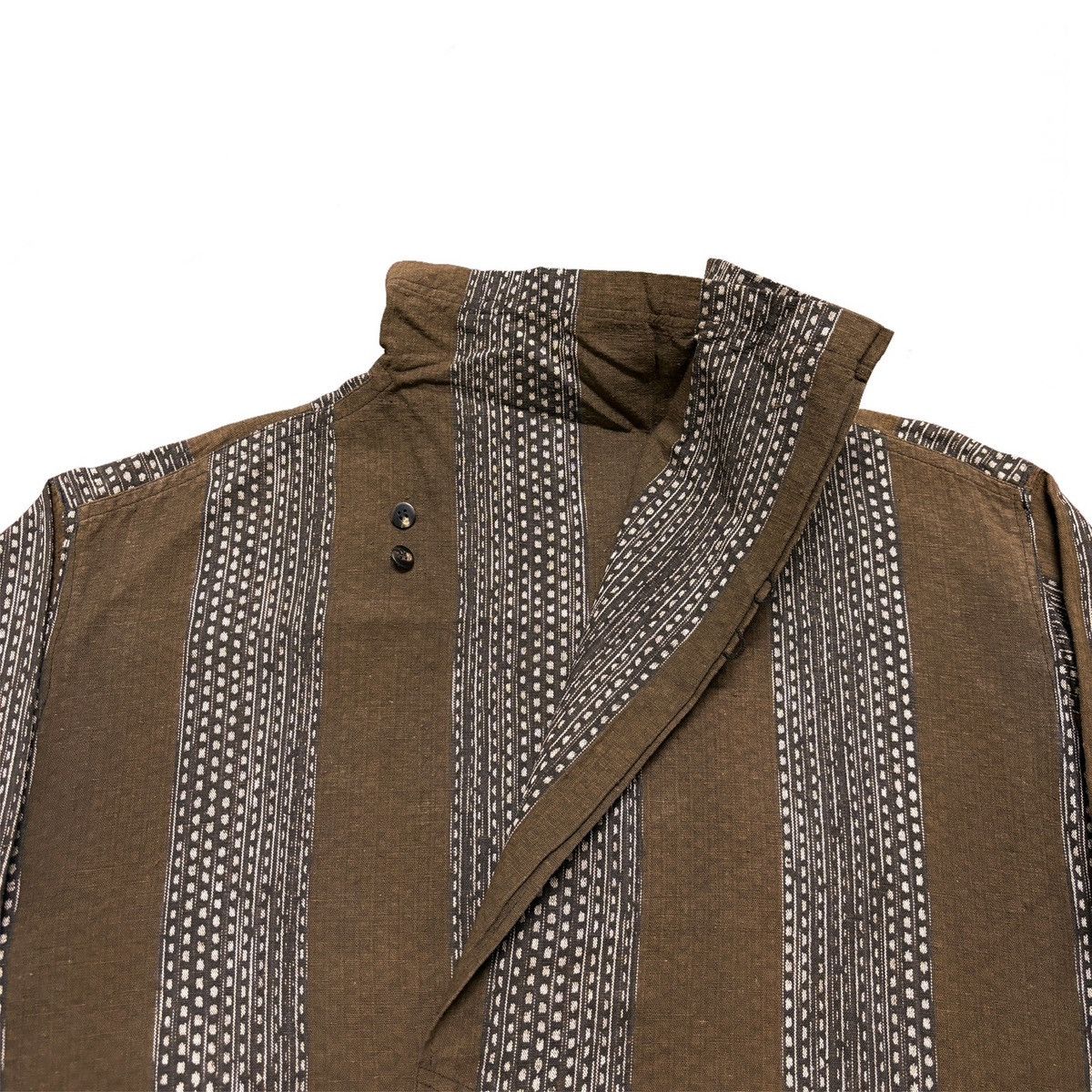 Issey Miyake A/W 1984 Sashiko Pullover Tunic L/S Size US XL / EU 56 / 4 - 4 Thumbnail