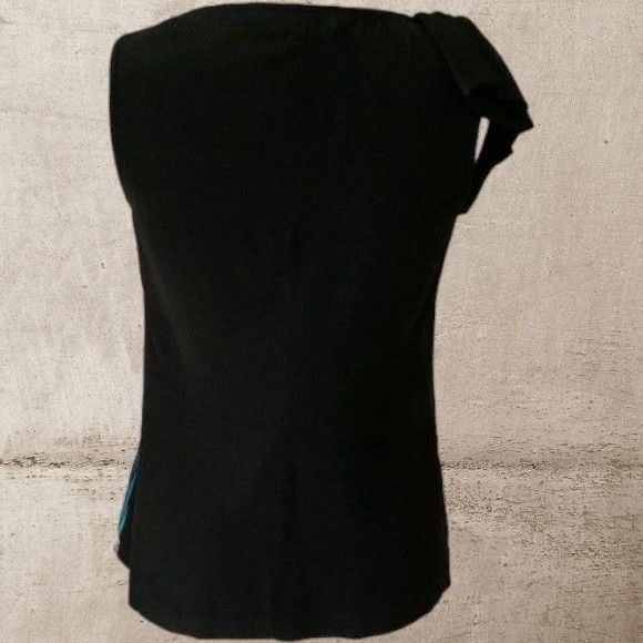Trina Turk Trina Turk Asymmetrical Sleeveless Silk Top Multicolor 2 Size XS / US 0-2 / IT 36-38 - 4 Thumbnail
