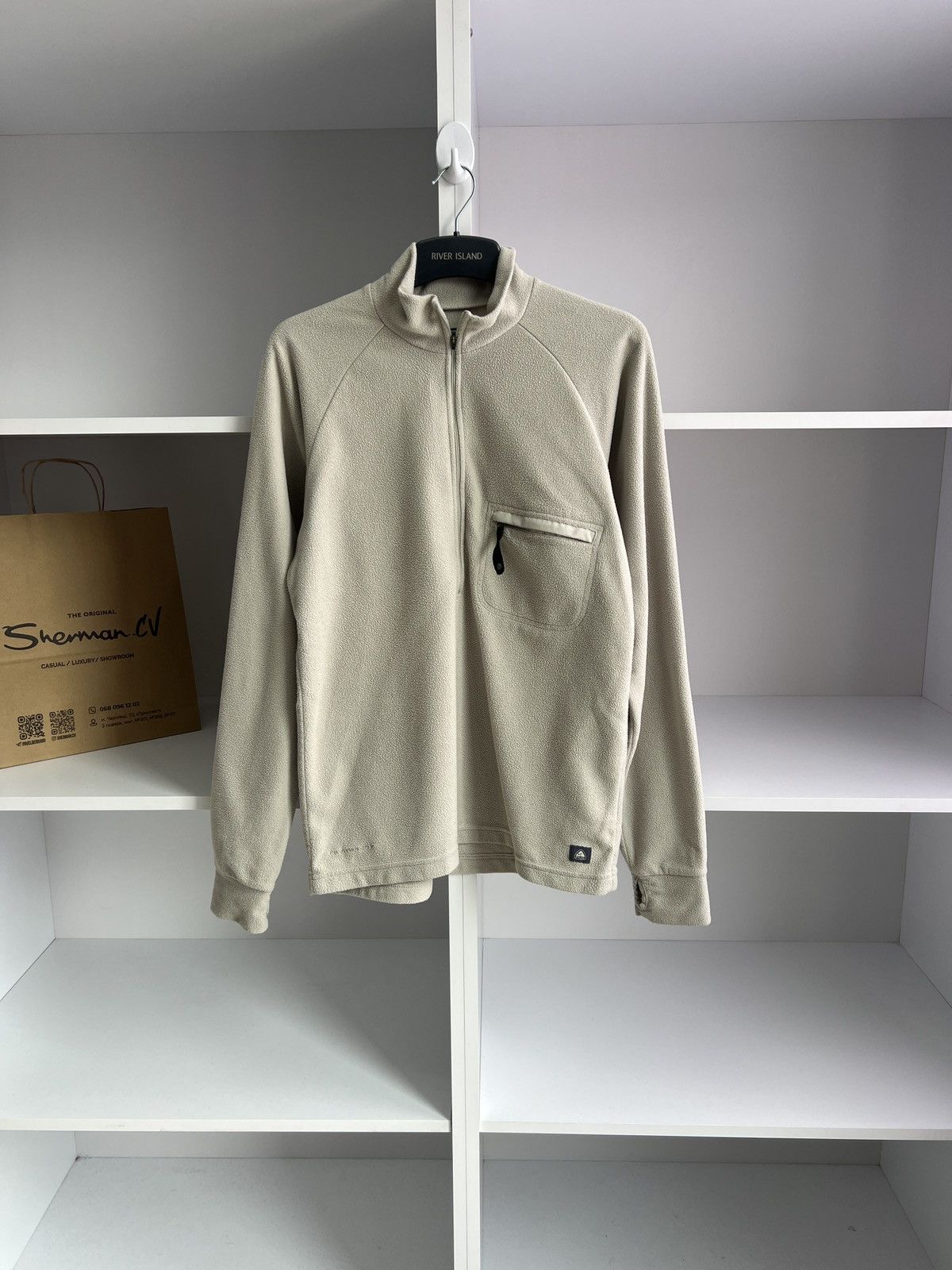 Nike × Vintage Vintage Nike Acg Fleece Sweatshirt Size US S / EU 44-46 / 1 - 1 Thumbnail